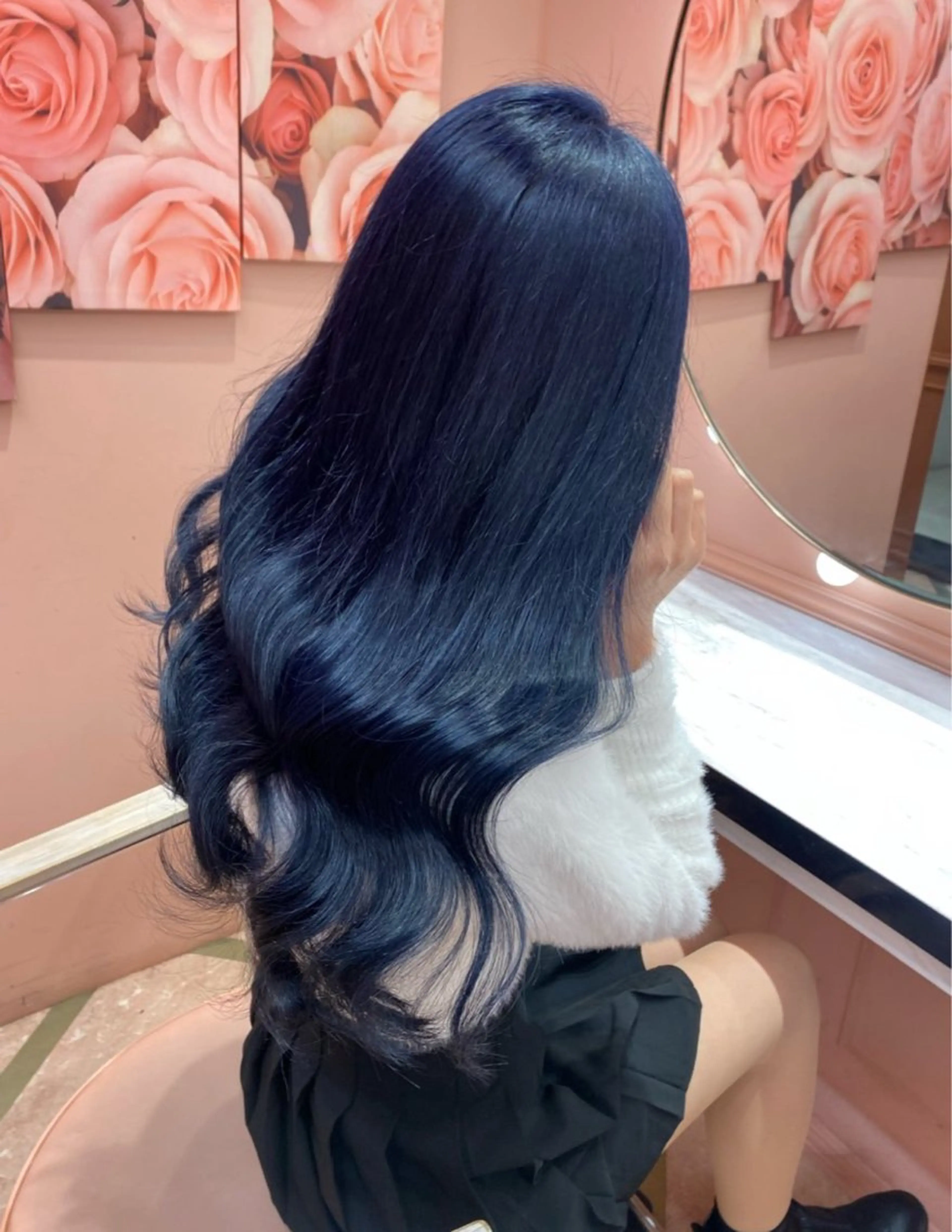 ロング カラー ブリーチ ダブルカラー ヘアカラー 大阪 梅田/ ハイトーン/エクステのヘアスタイル