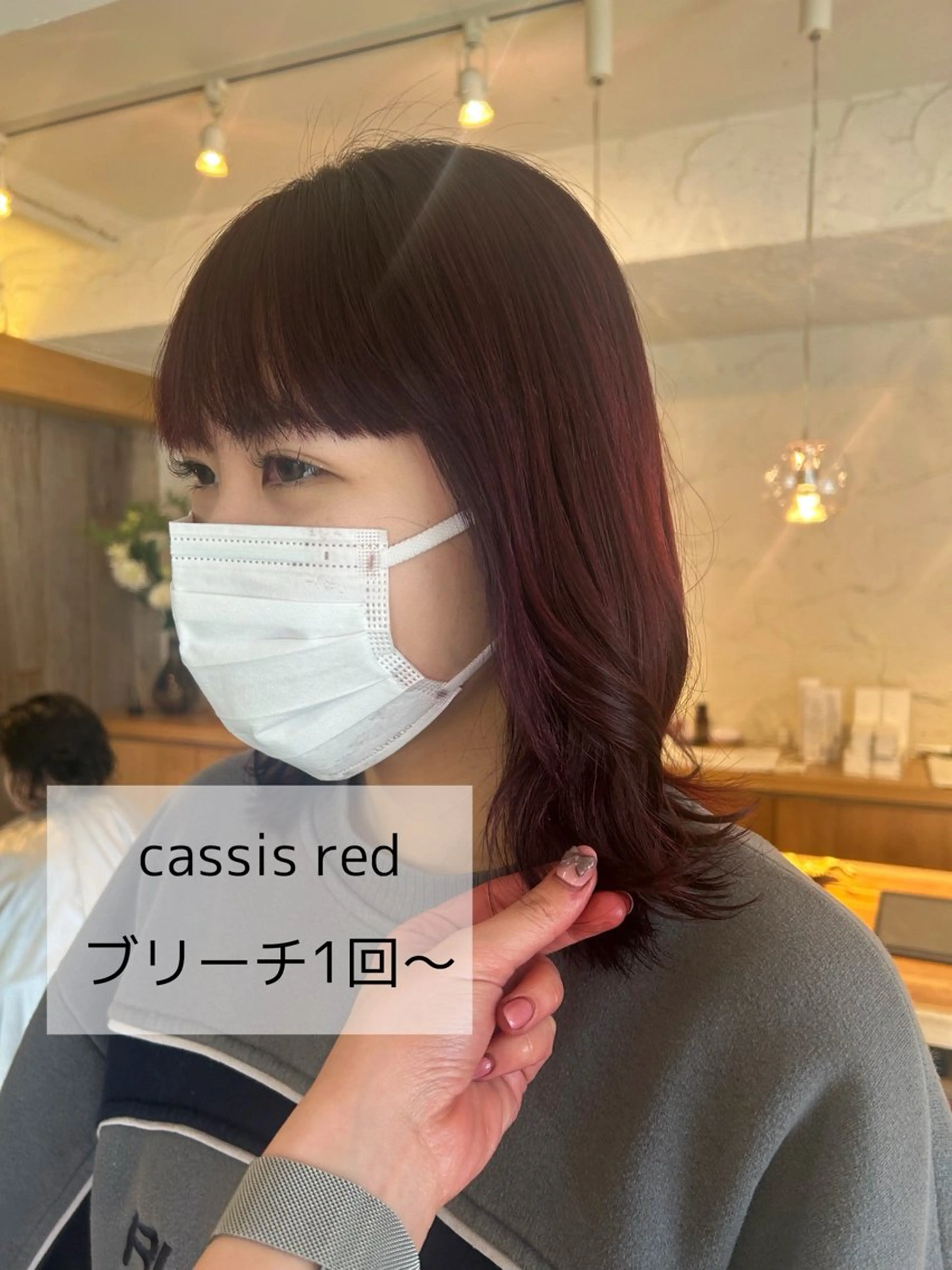 ミディアム dulce oro所属・円山/ブリーチ/暖色 Kiriのヘアスタイル