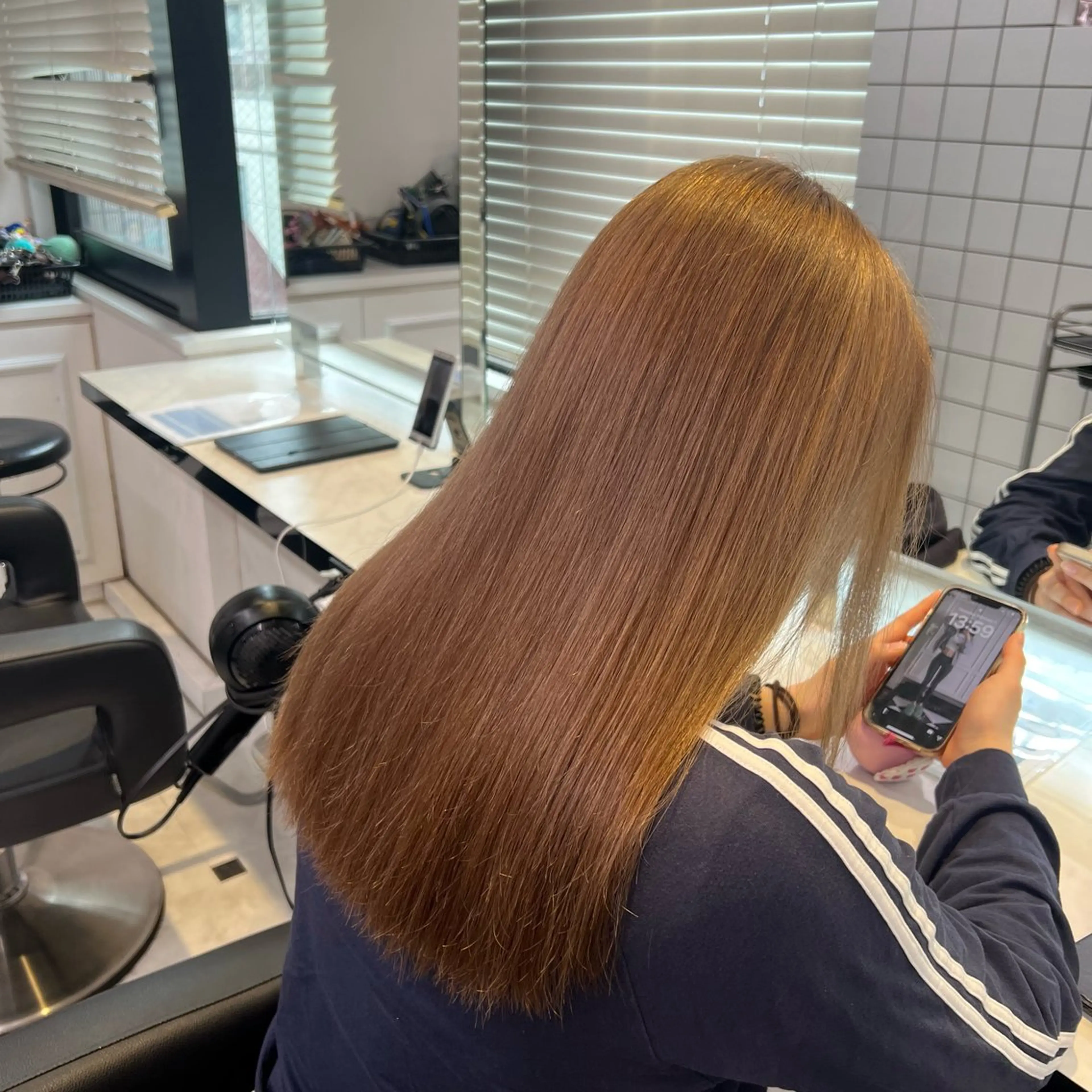 ロング 愛され暖色♥️モテ 艶髪♥️りなのヘアスタイル