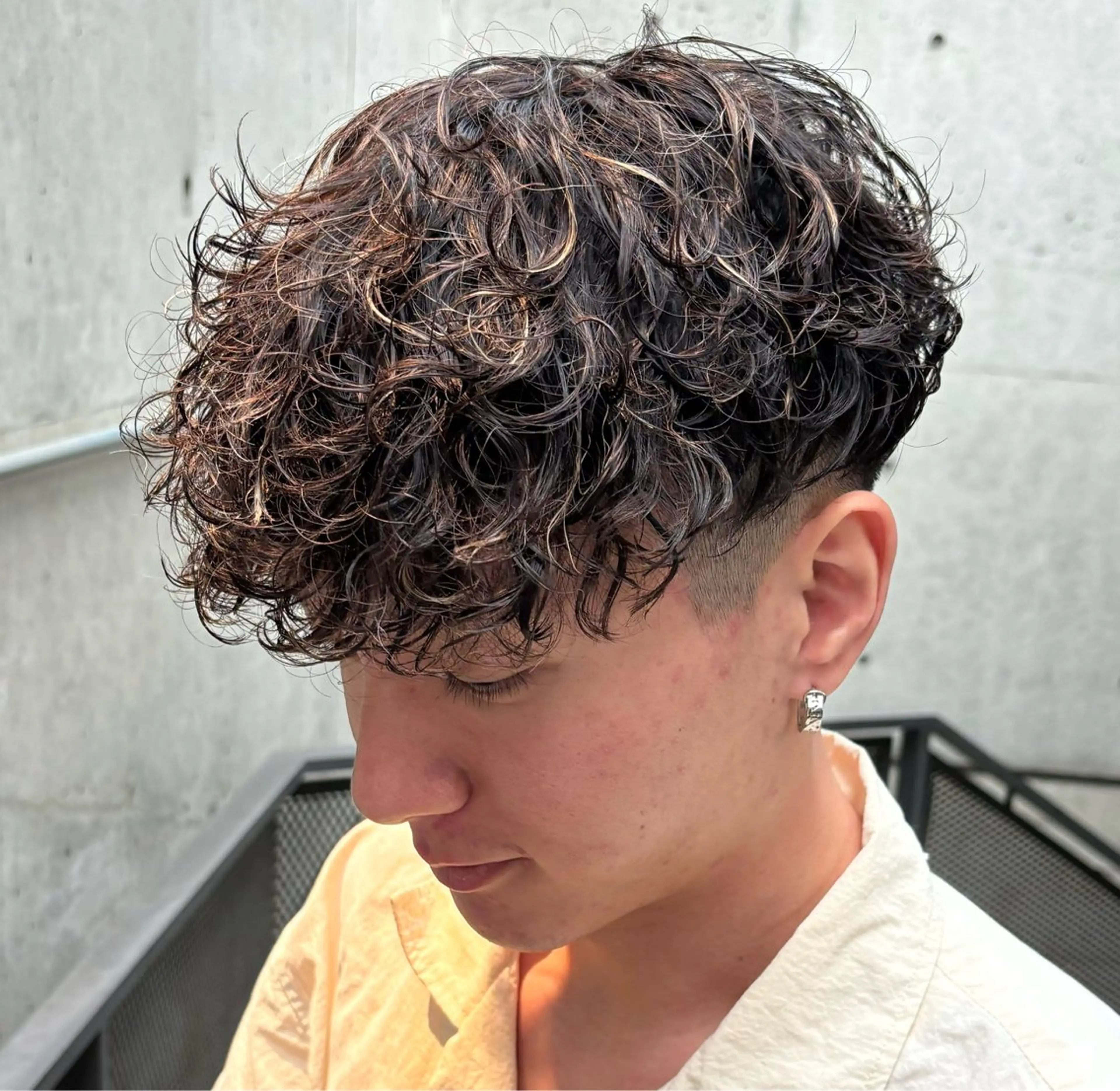 ショート パーマ era2d所属・マコト/心斎橋 メンズ専門店のヘアスタイル