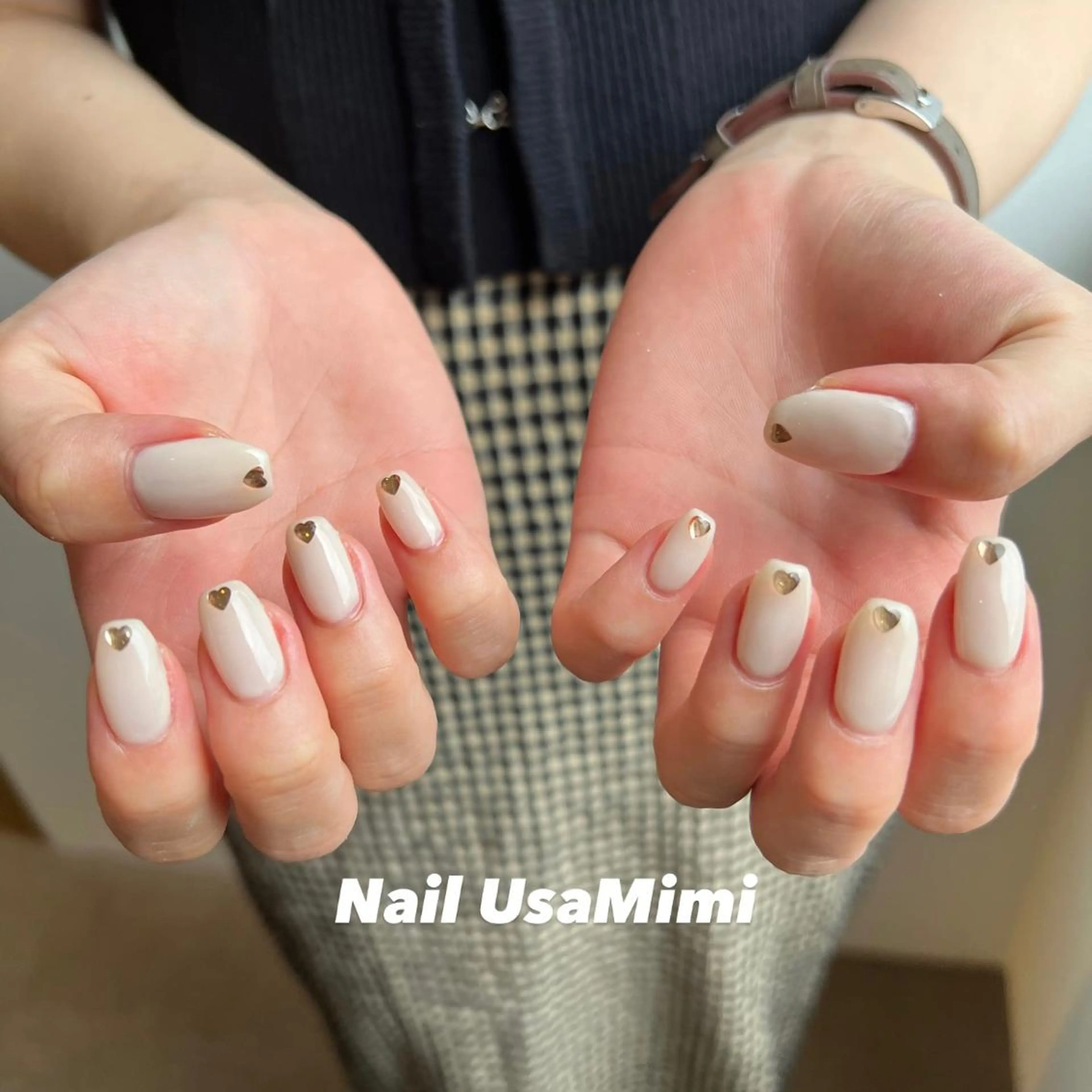 ネイル クリアネイル フットネイル ジェルネイル マグネットネイル 持ち込み 本町ネイルNail UsaMimiのネイルデザイン