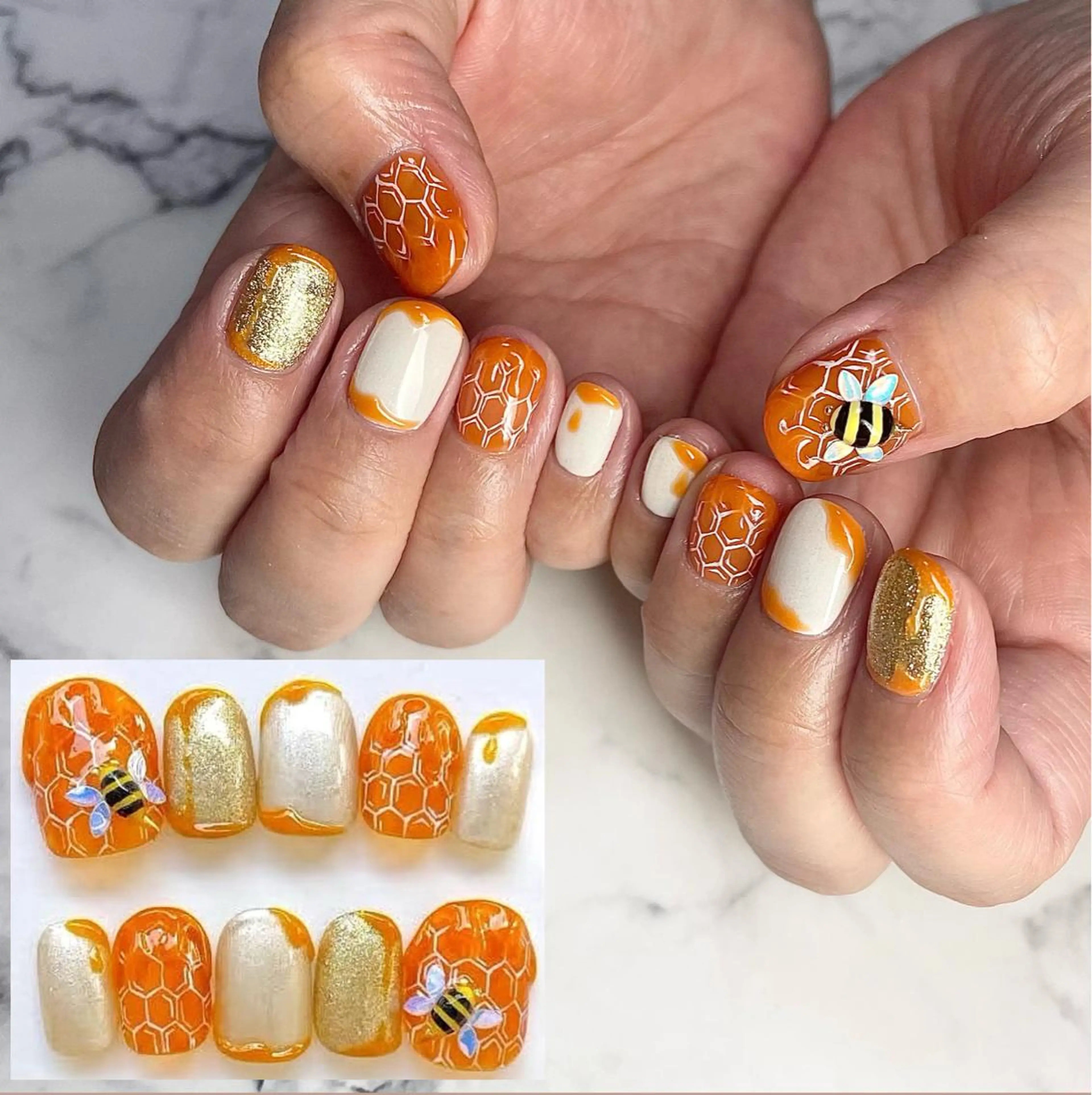 ショート ネイル ショートヘア アートネイル 持ち込み ショートネイル Mnail mayuのネイルデザイン