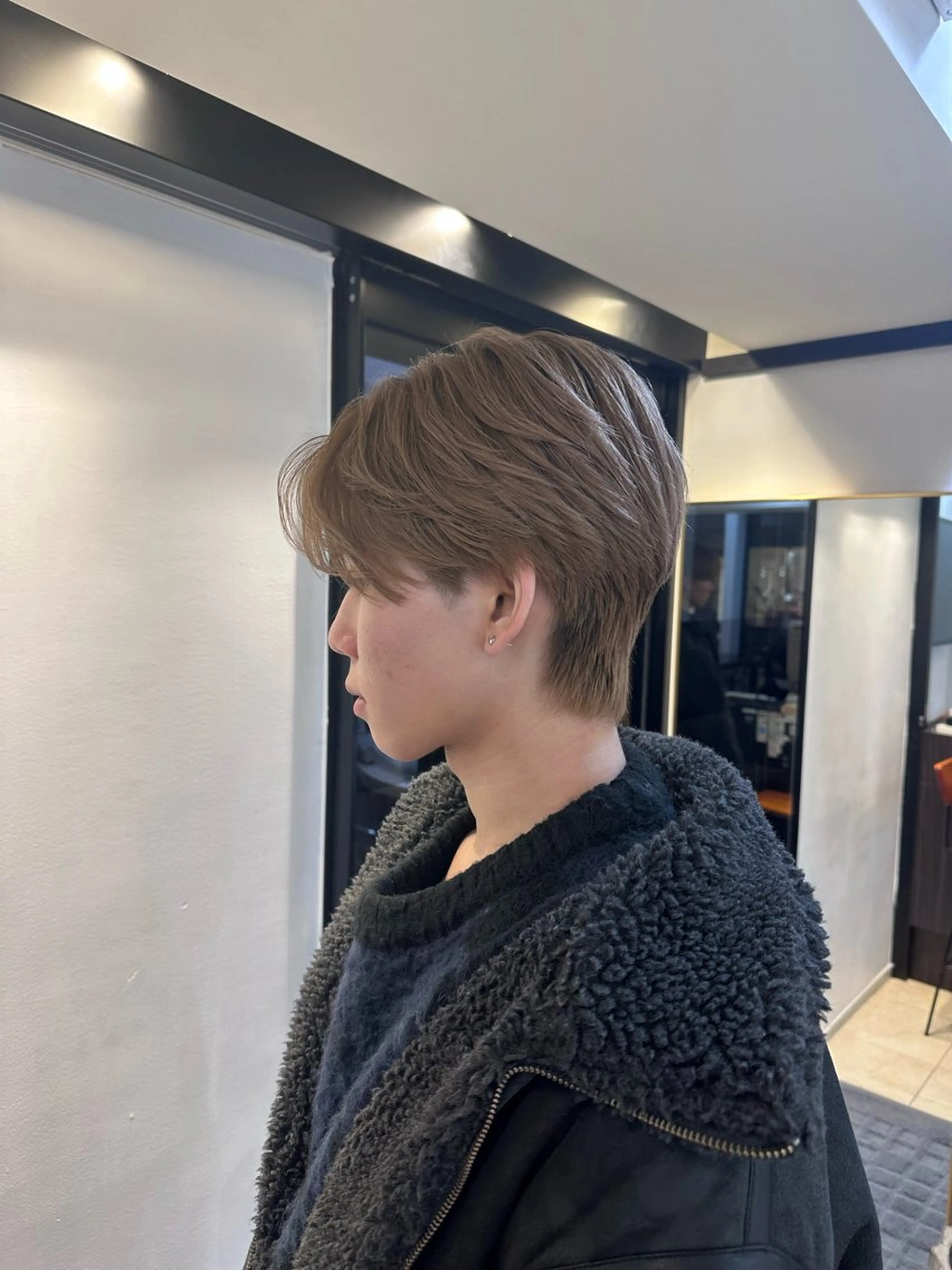 カラー メンズ mio/【日本橋】 パーマモデルのヘアスタイル