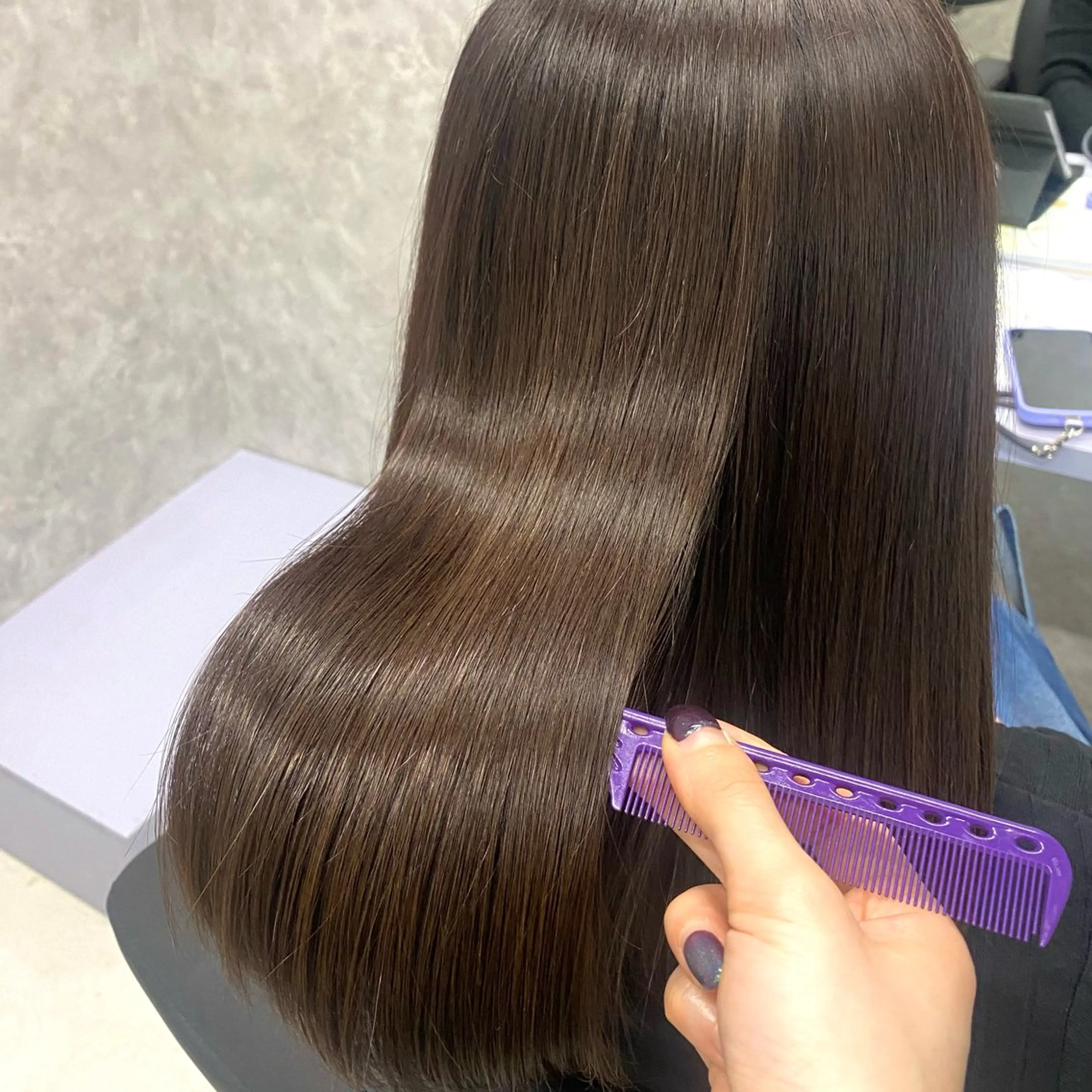 ミディアム カラー カット ヘアカラー トリートメント Forest. kanako🕊️のヘアスタイル