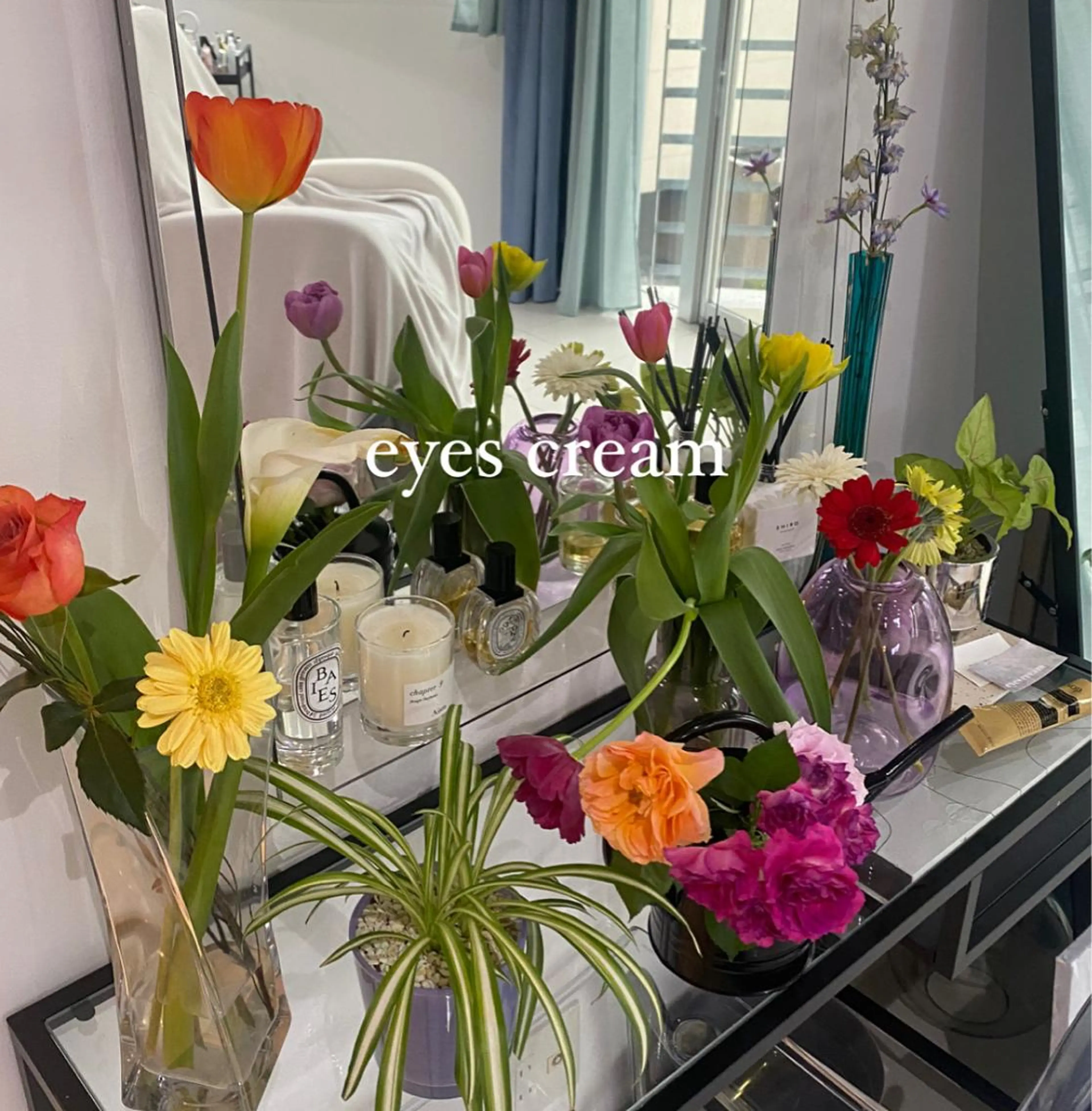 ショート カラー パーマ ヘアアレンジ ネイル マツエク・マツパ アイブロウ eyes cream所属・まつ毛と眉毛のおみせ 🪄なんばのマツエク・マツパデザイン