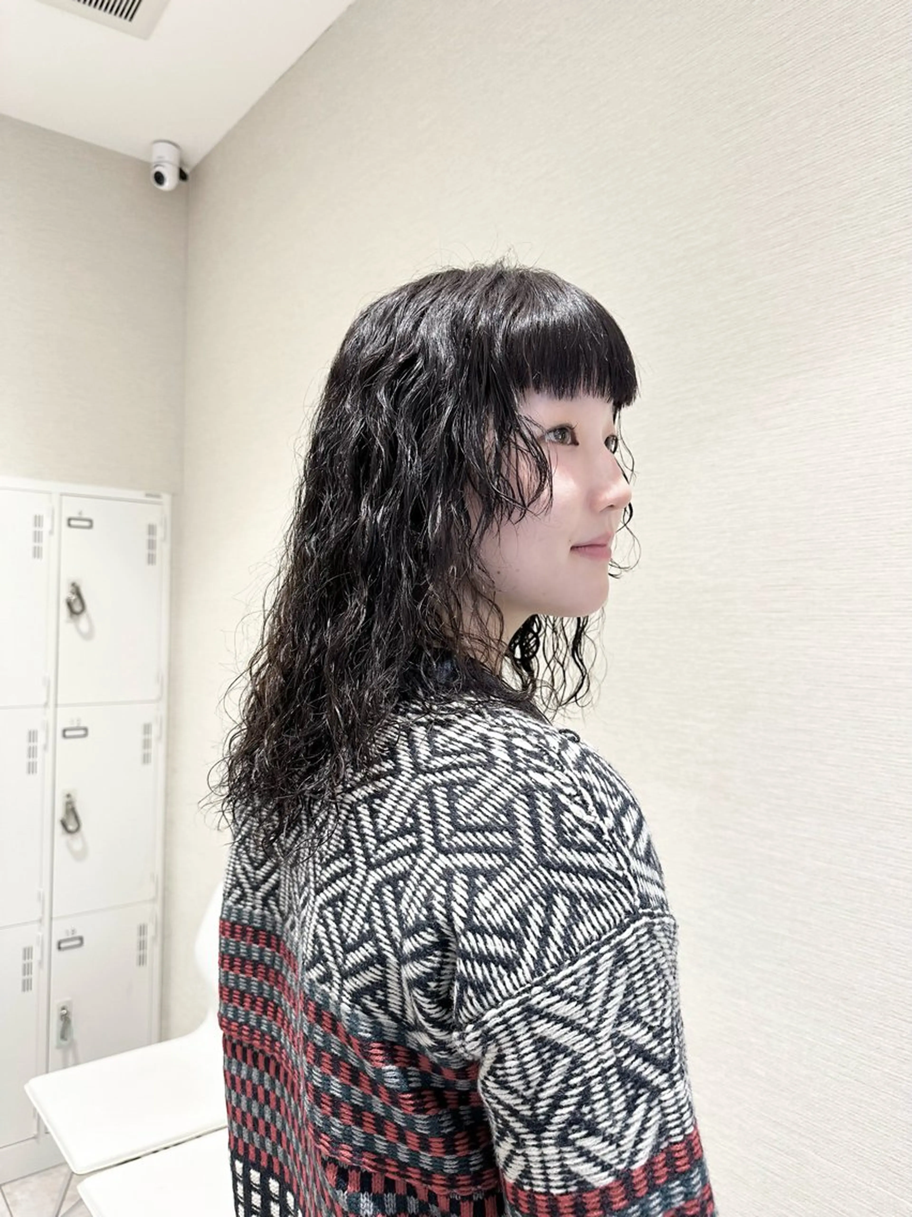 ロング パーマ パーマ パーマ×レイヤー| カラー カホ🪩🤍のヘアスタイル