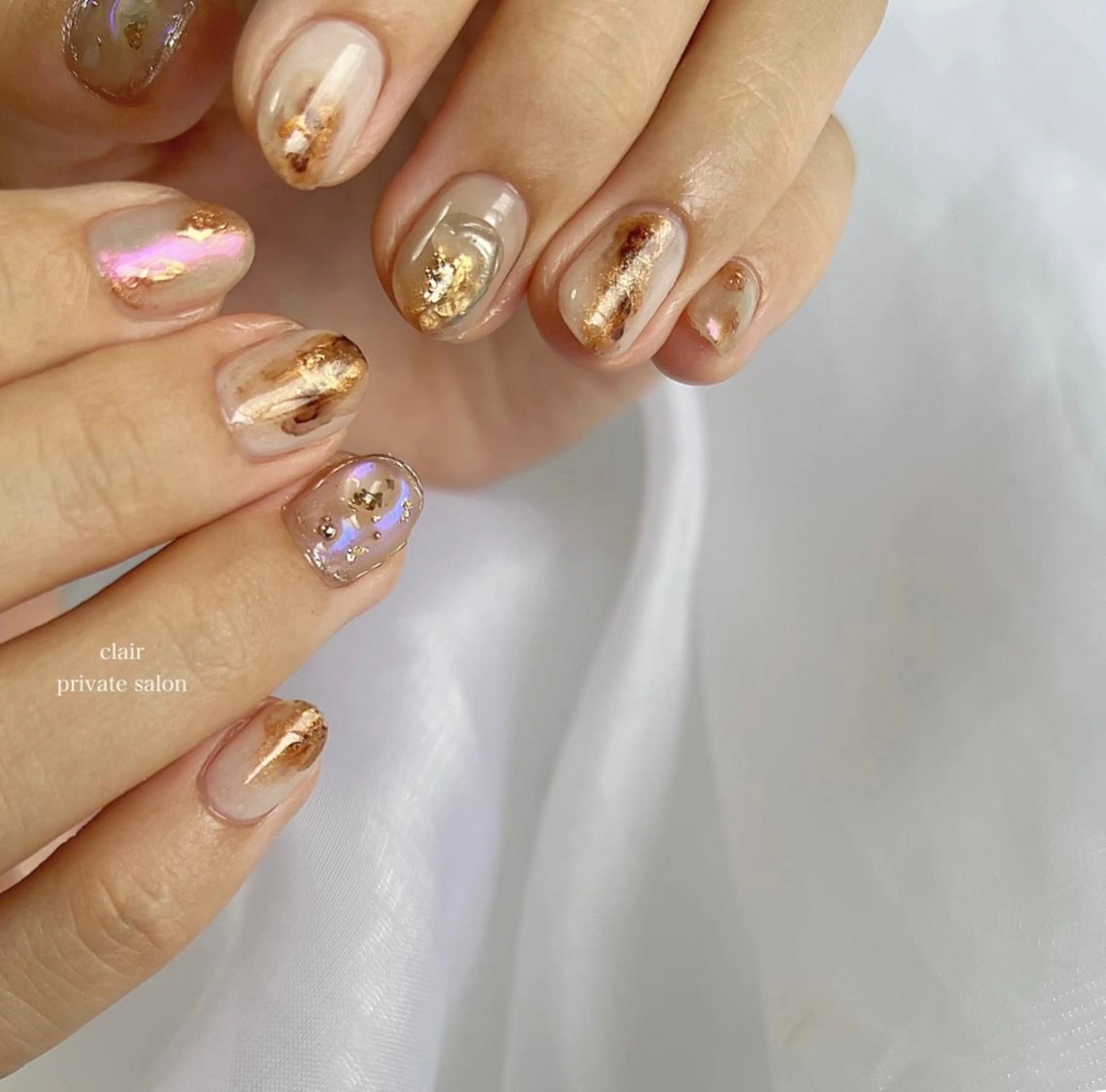 ネイル ハンドネイル ハンドケア nail salon una.のネイルデザイン