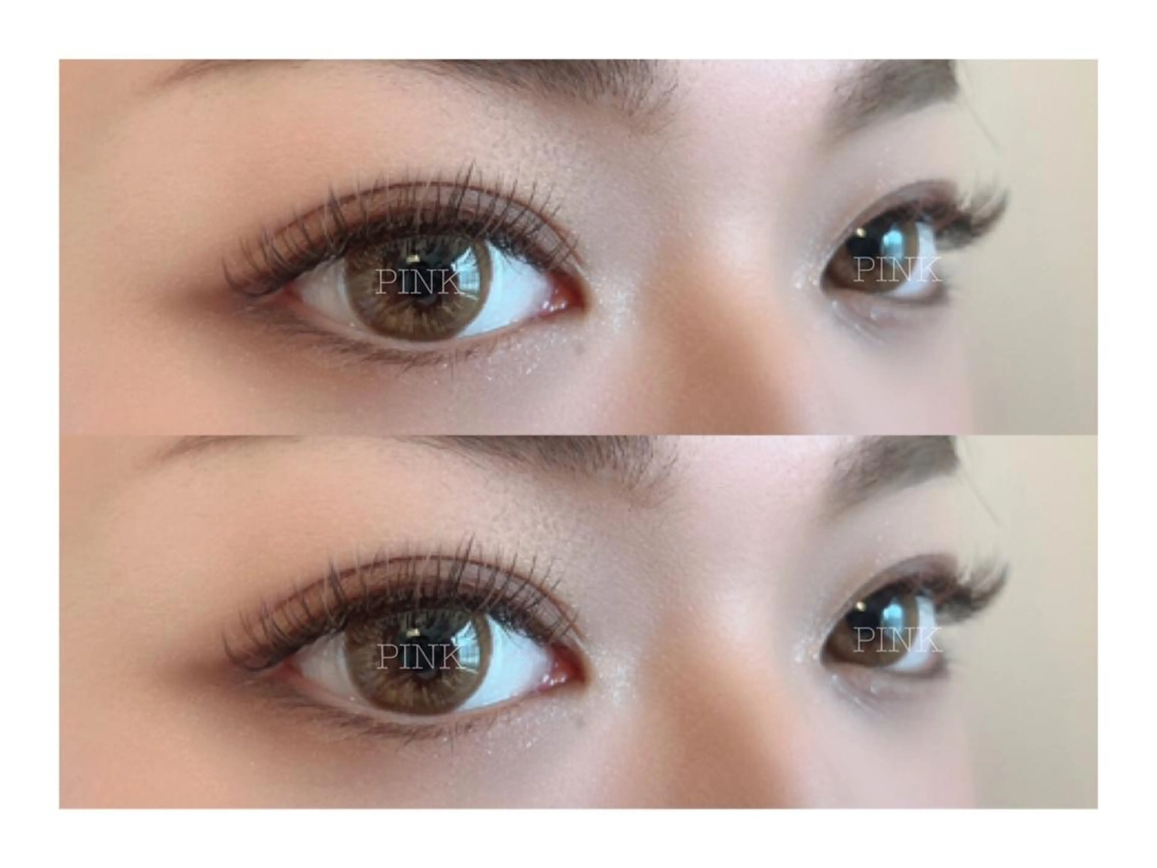 マツエク・マツパ カラーマツエク PINK megumiのマツエク・マツパデザイン