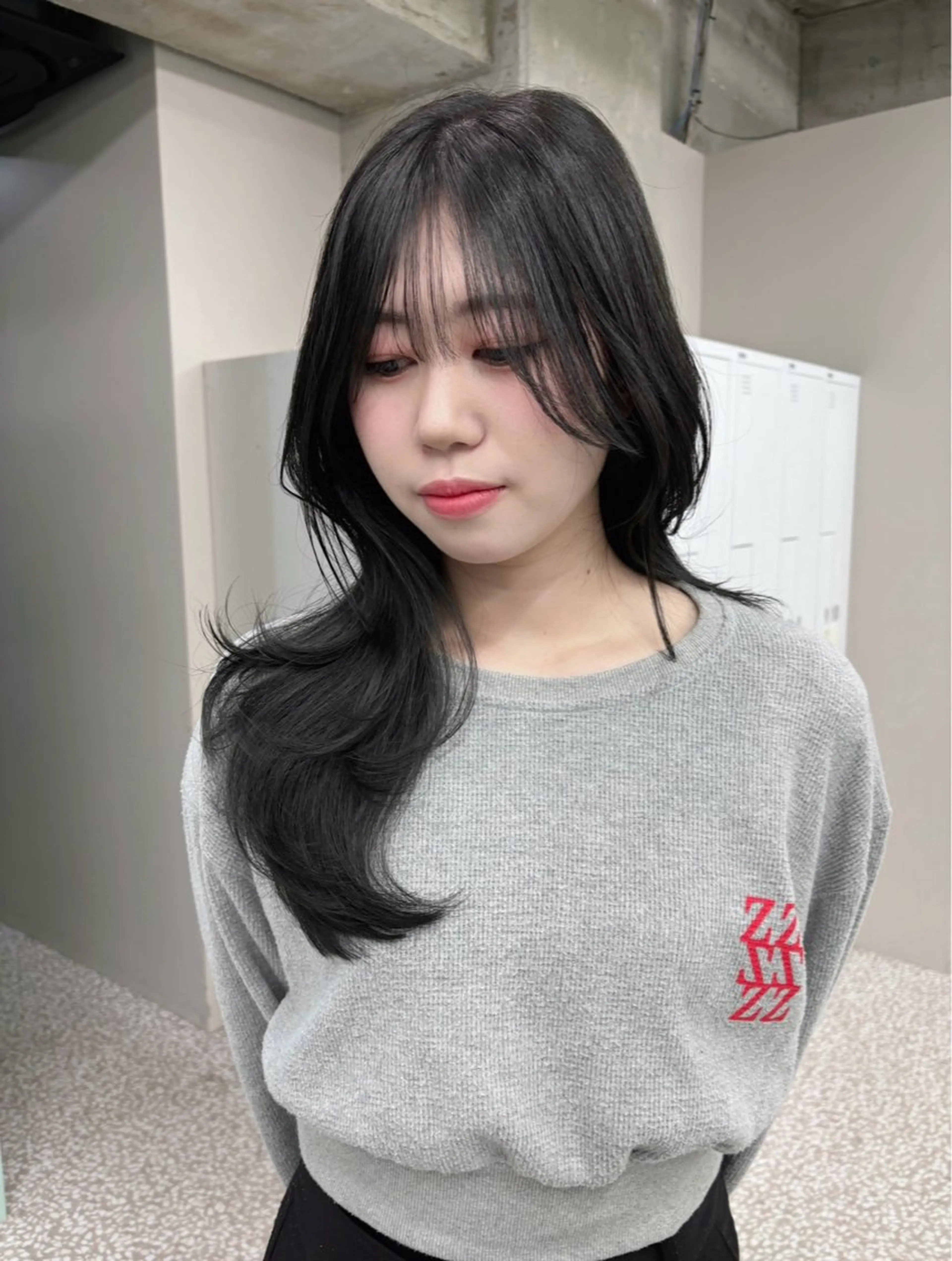 【平日限定】【人気No.1】カット + 透明感カラー + 髪質改善トリートメント🎀✨の写真