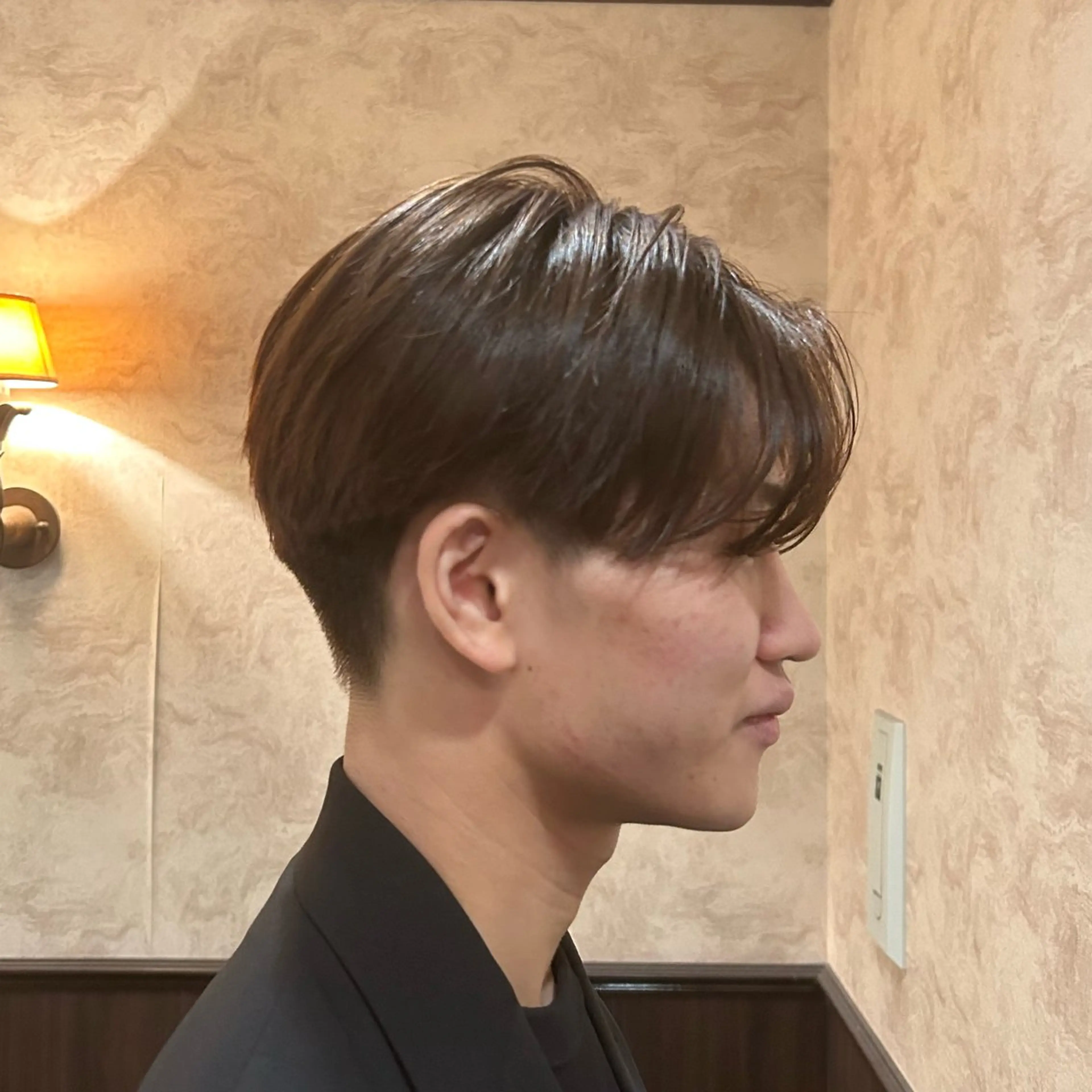 ショート パーマ メンズ カット ヘアカラー トリートメント 池袋/韓国メンズヘア ❤️💙軸丸みうのヘアスタイル