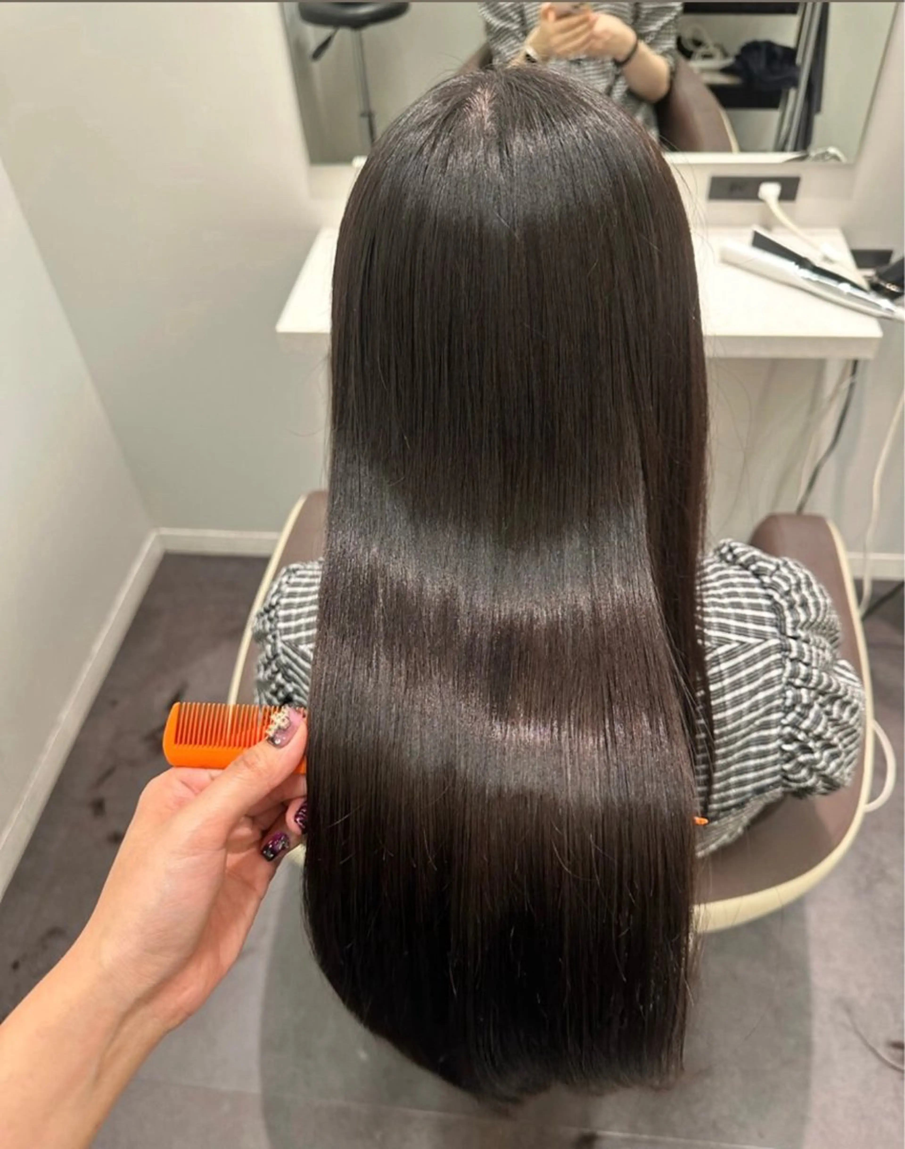 ロング カラー 髪質改善 トリートメント ヘアカラー トリートメント salowin原宿iori所属・💋ハイトーンデザイ ンヘア💋A'nyuのヘアスタイル