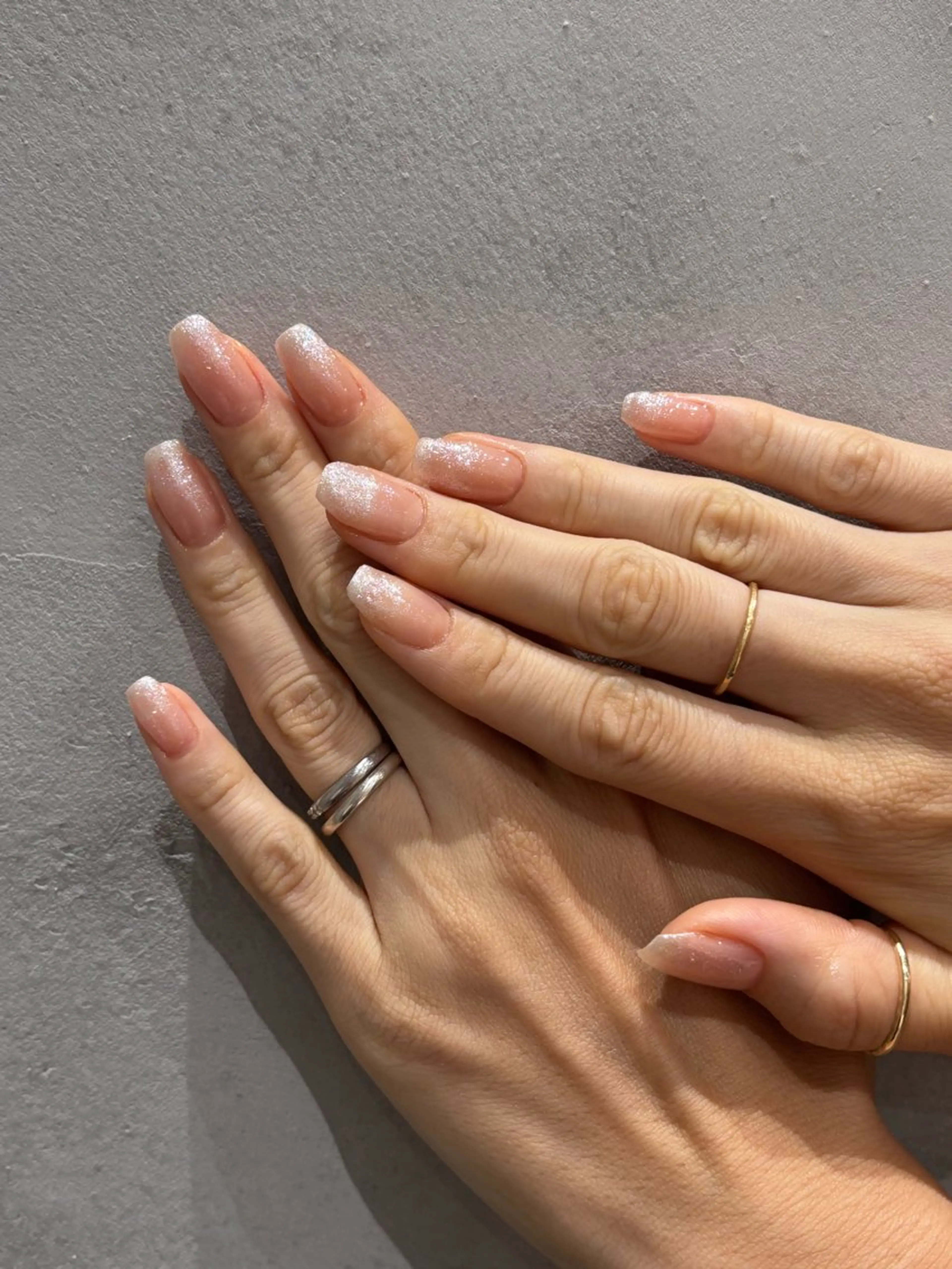 ネイル ラメ(グリッター) ラメグラデーション Filonnail rinaのネイルデザイン