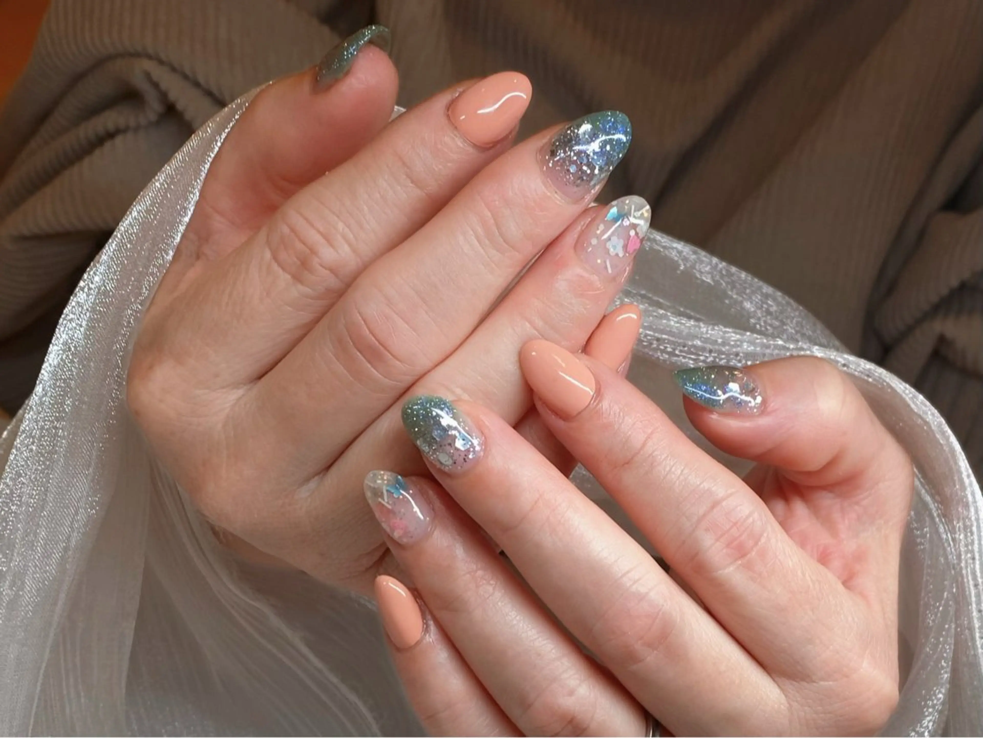 ネイル ハンドネイル LingK/nail 高士 翔子のネイルデザイン