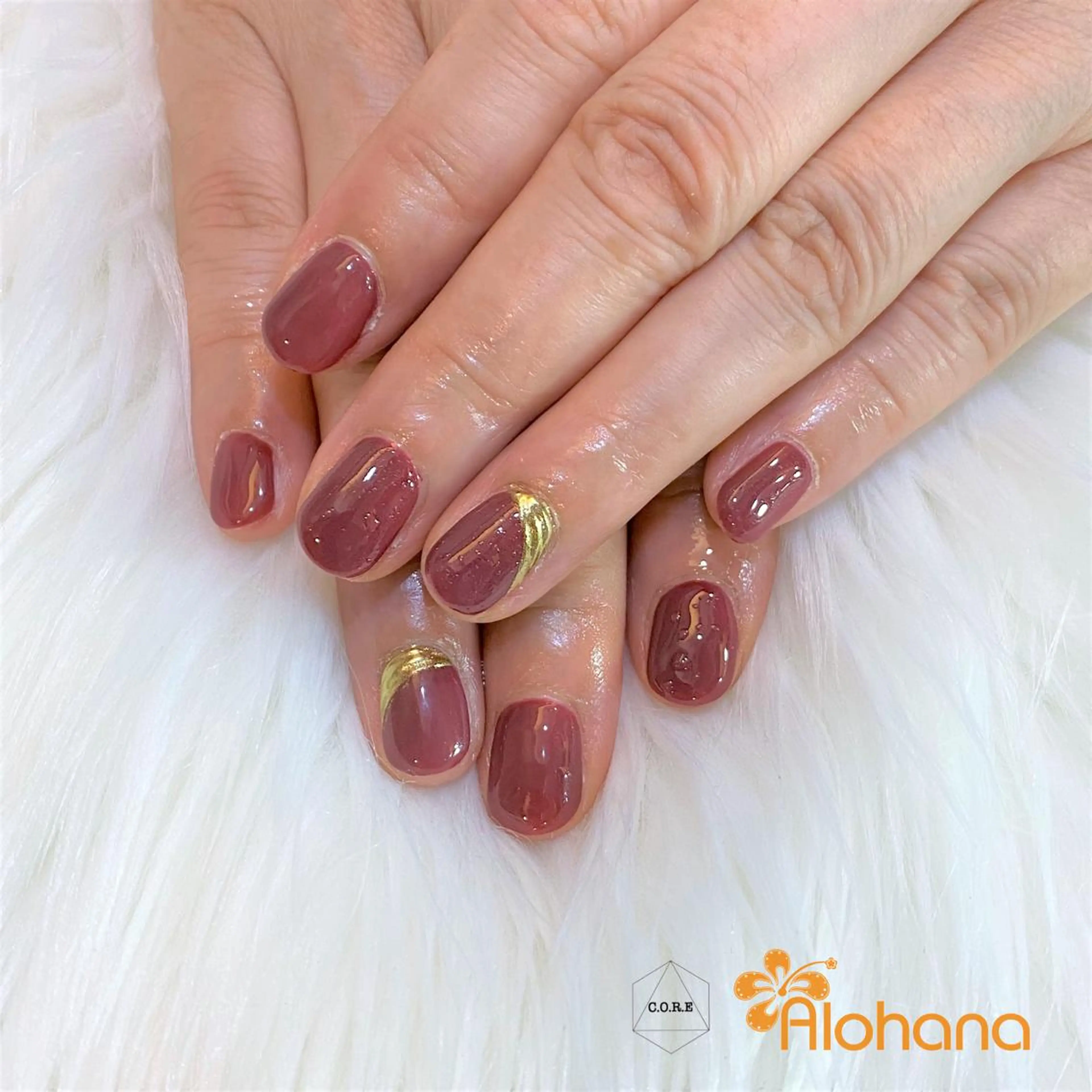 ネイル ハンドネイル Alohana所属・Alohana Minaのネイルデザイン