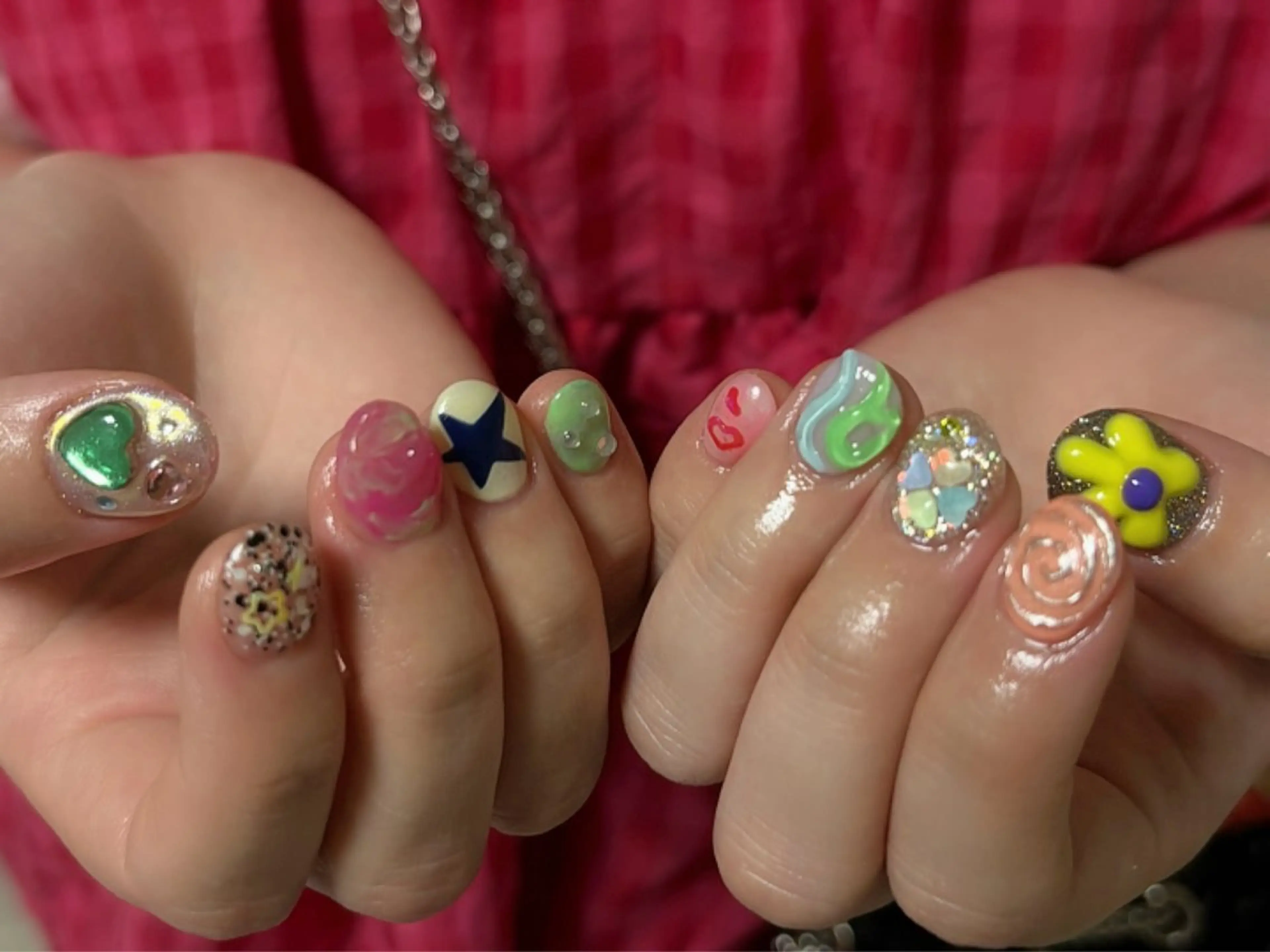 【オフなし】10本アート🎡✨持ち込みデザイン◎❤️‍🔥の写真