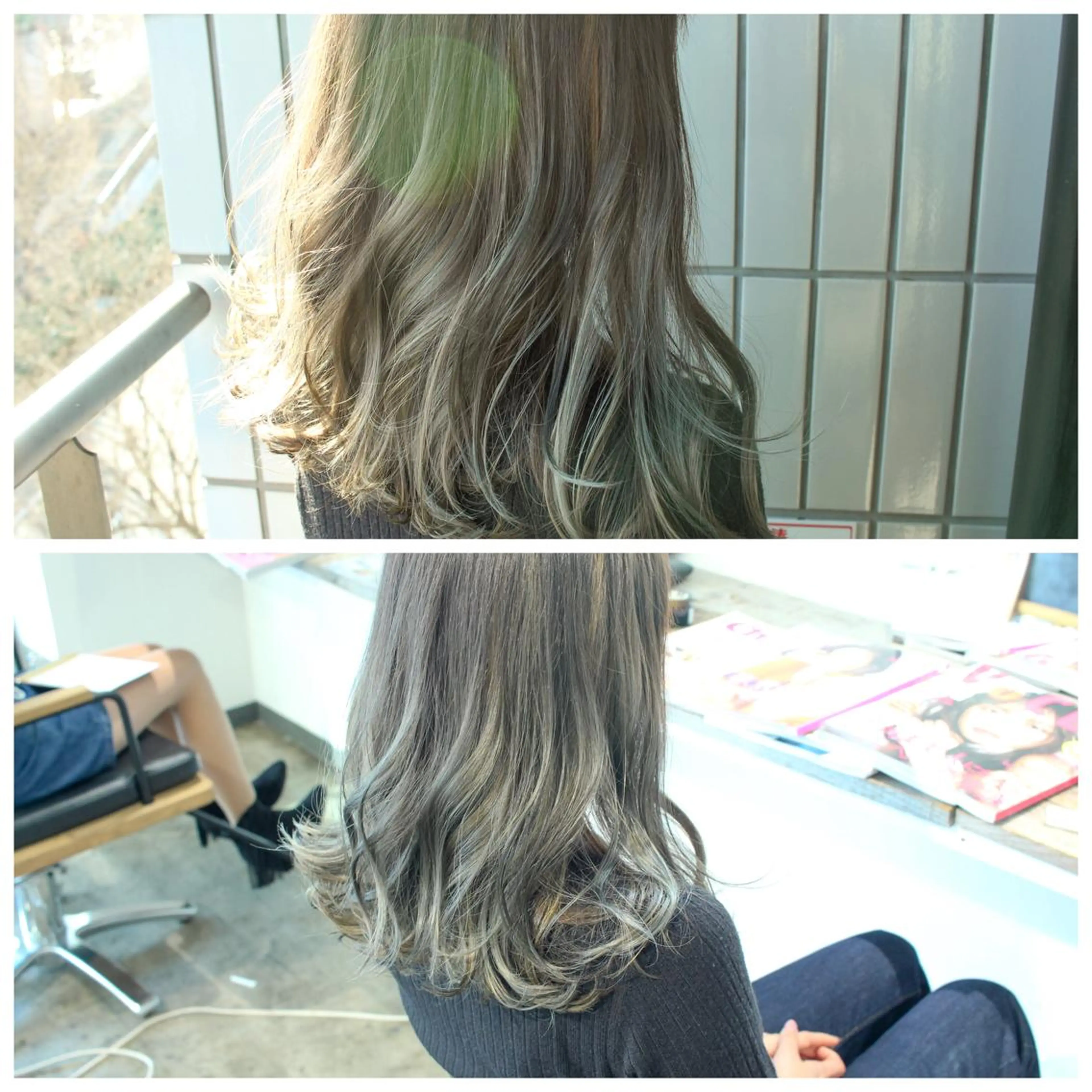 セミロング BOB🌟ハイトーン /ブリーチ/TAKUのヘアスタイル