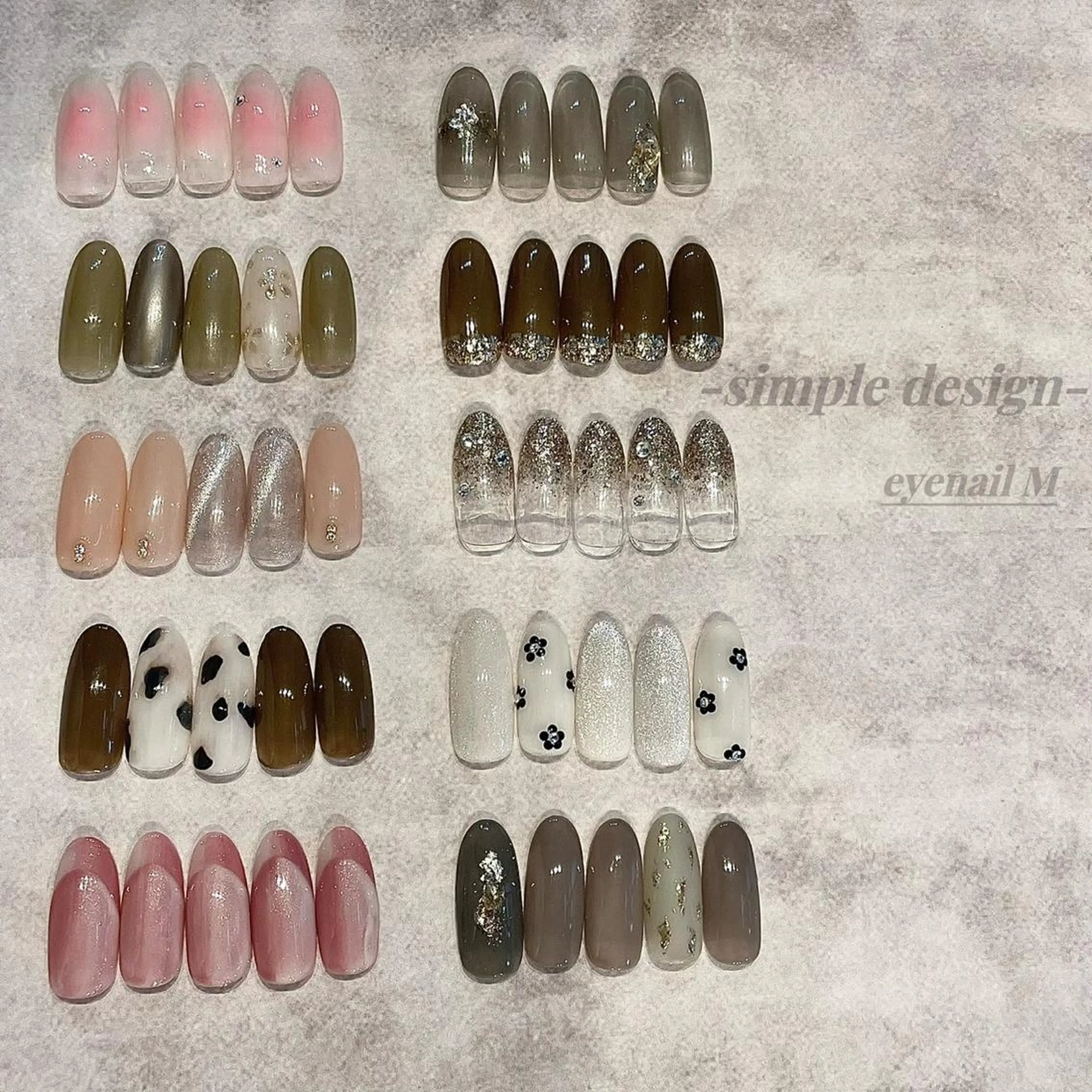 ネイル ハンドネイル miki 🌿のネイルデザイン