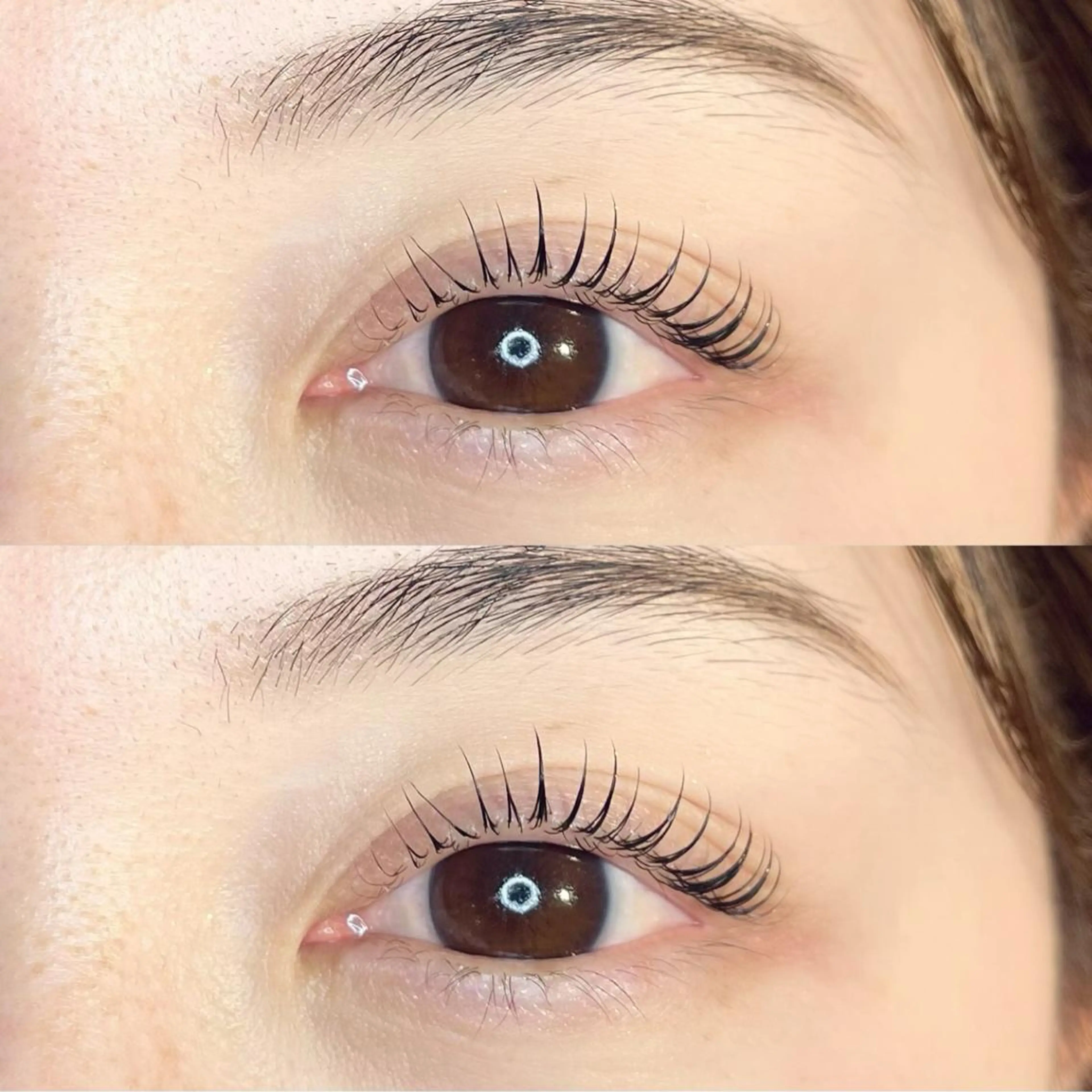 マツエク・マツパ ナチュラル 堀内 優衣💗パリジェンヌのマツエク・マツパデザイン