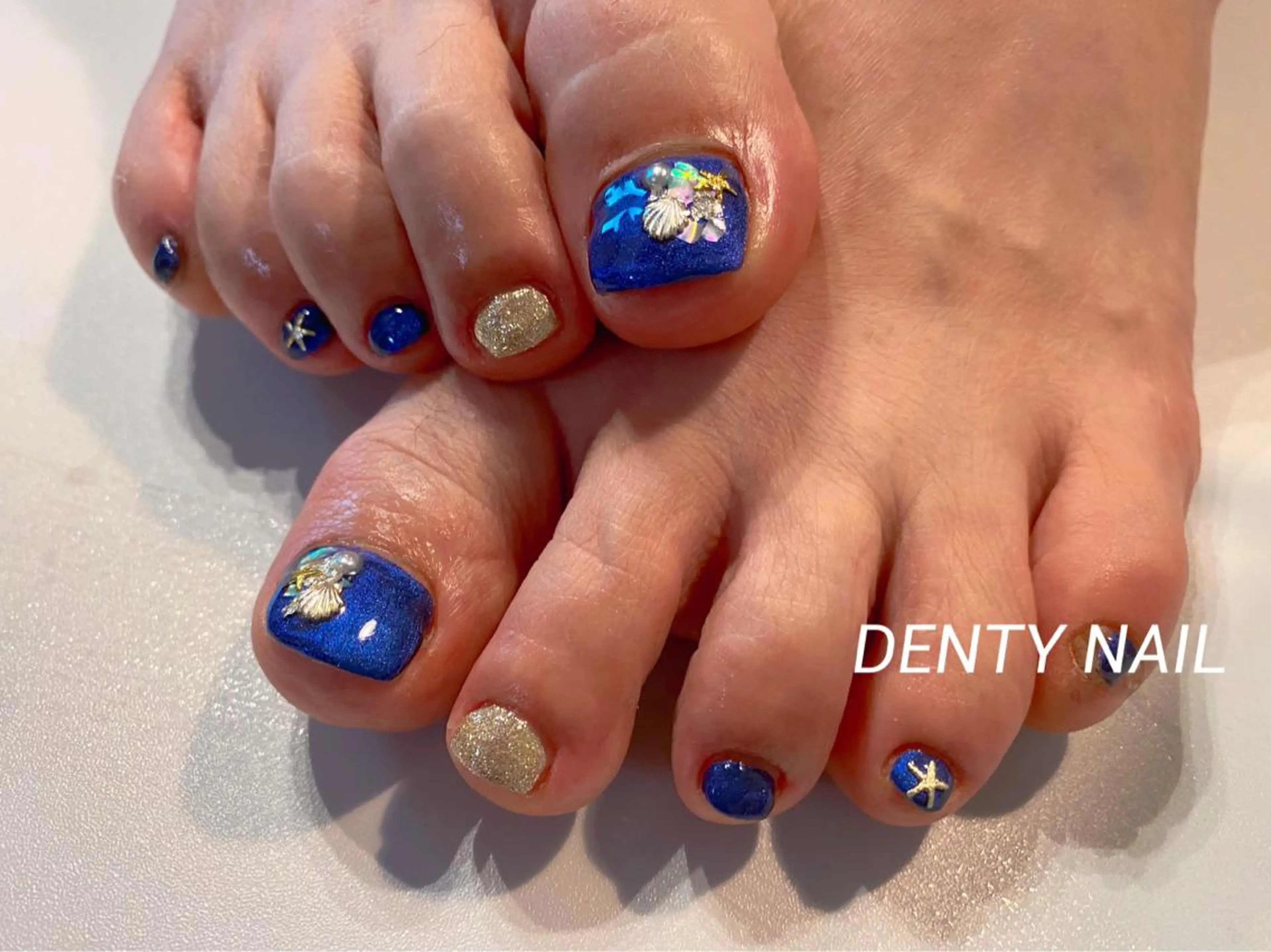 🉐【フット・ケアオフ込み】持ち込みデザイン90分付け放題の写真