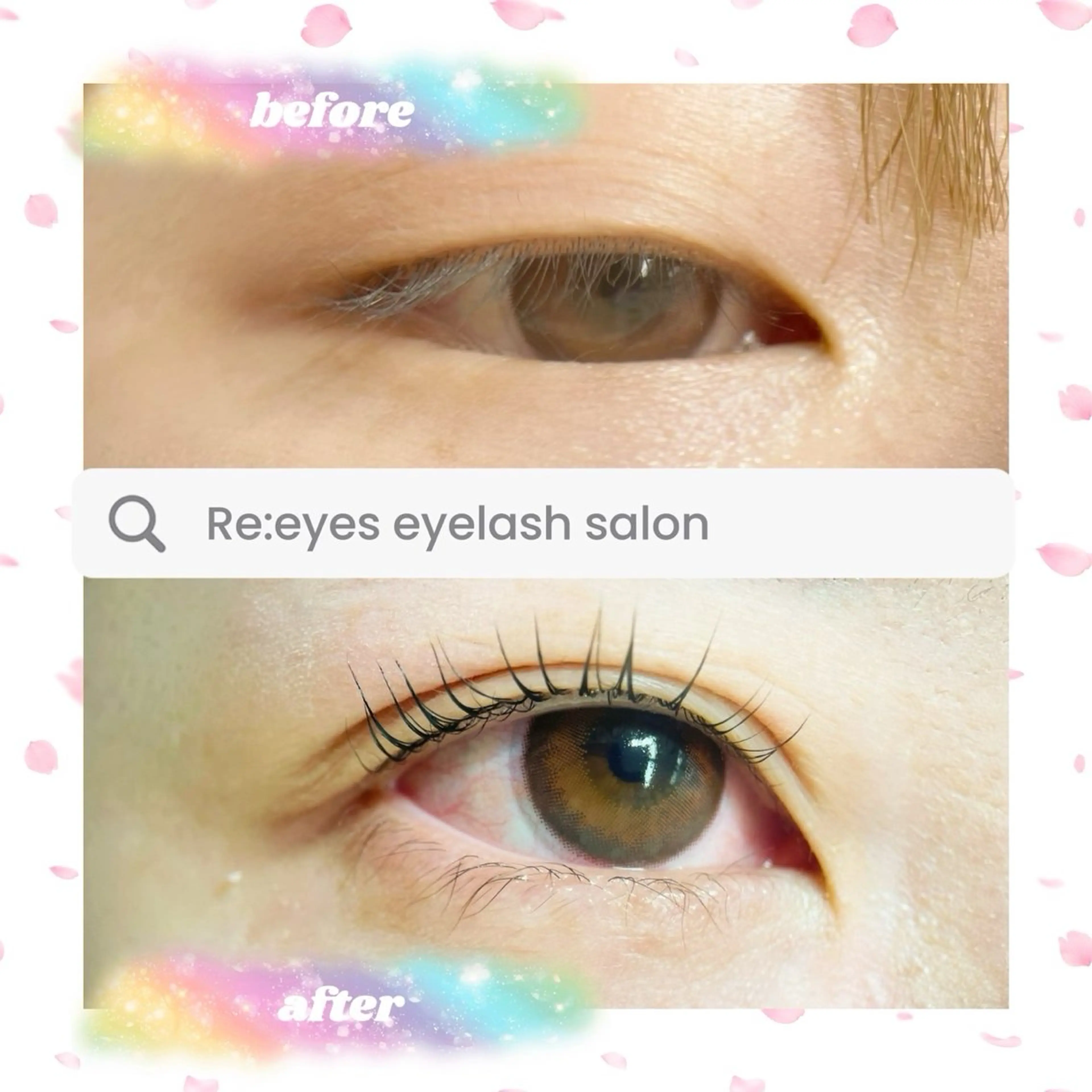 マツエク・マツパ Re:eyes🌙 〜リアイズ〜のマツエク・マツパデザイン