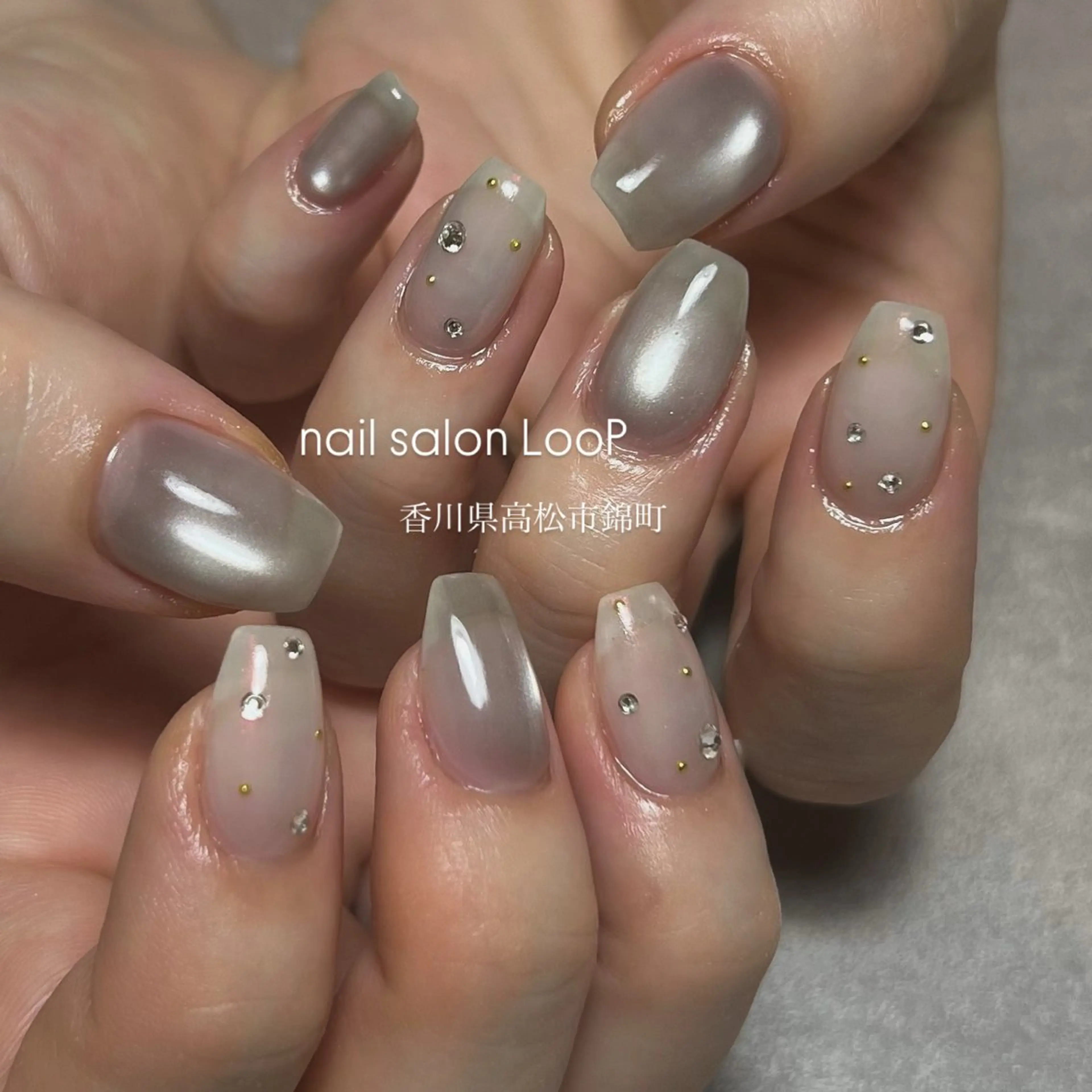 ネイル ハンドネイル LooP riho / nuanceのネイルデザイン