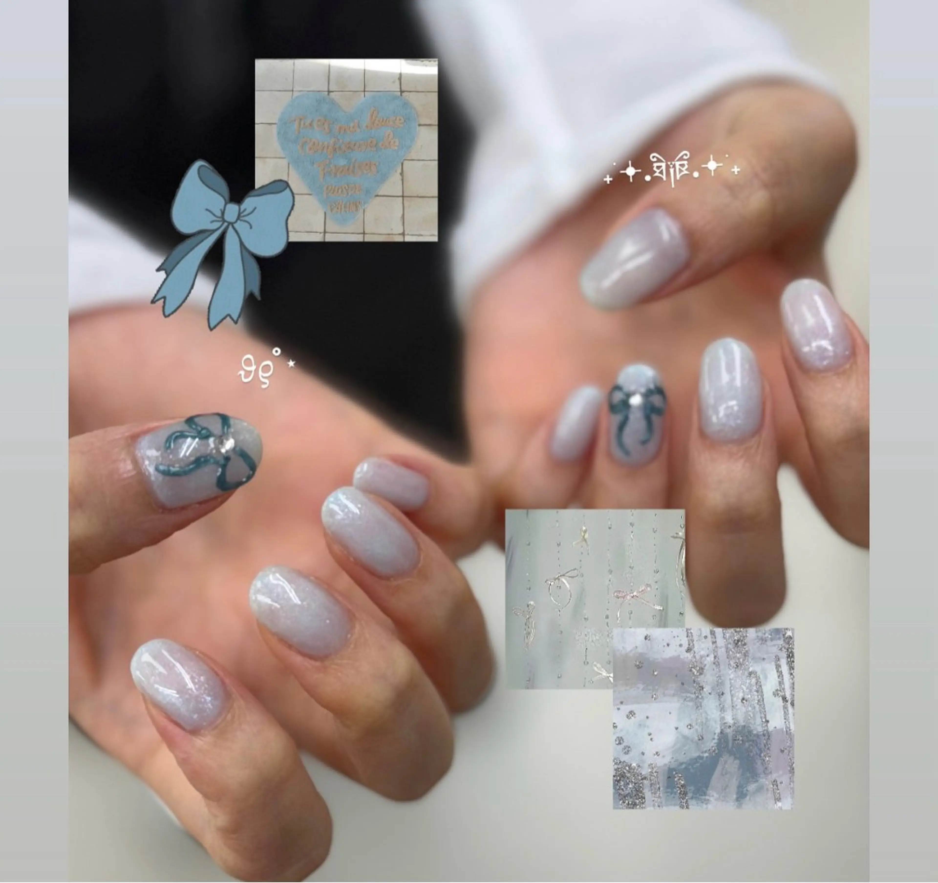 【オフ無し】🈚️ ハンド🤲🏻✨️ワンポイントアートコース/大宮/パラジェル 変更可能🫧ྀི🎟️ྀིの写真