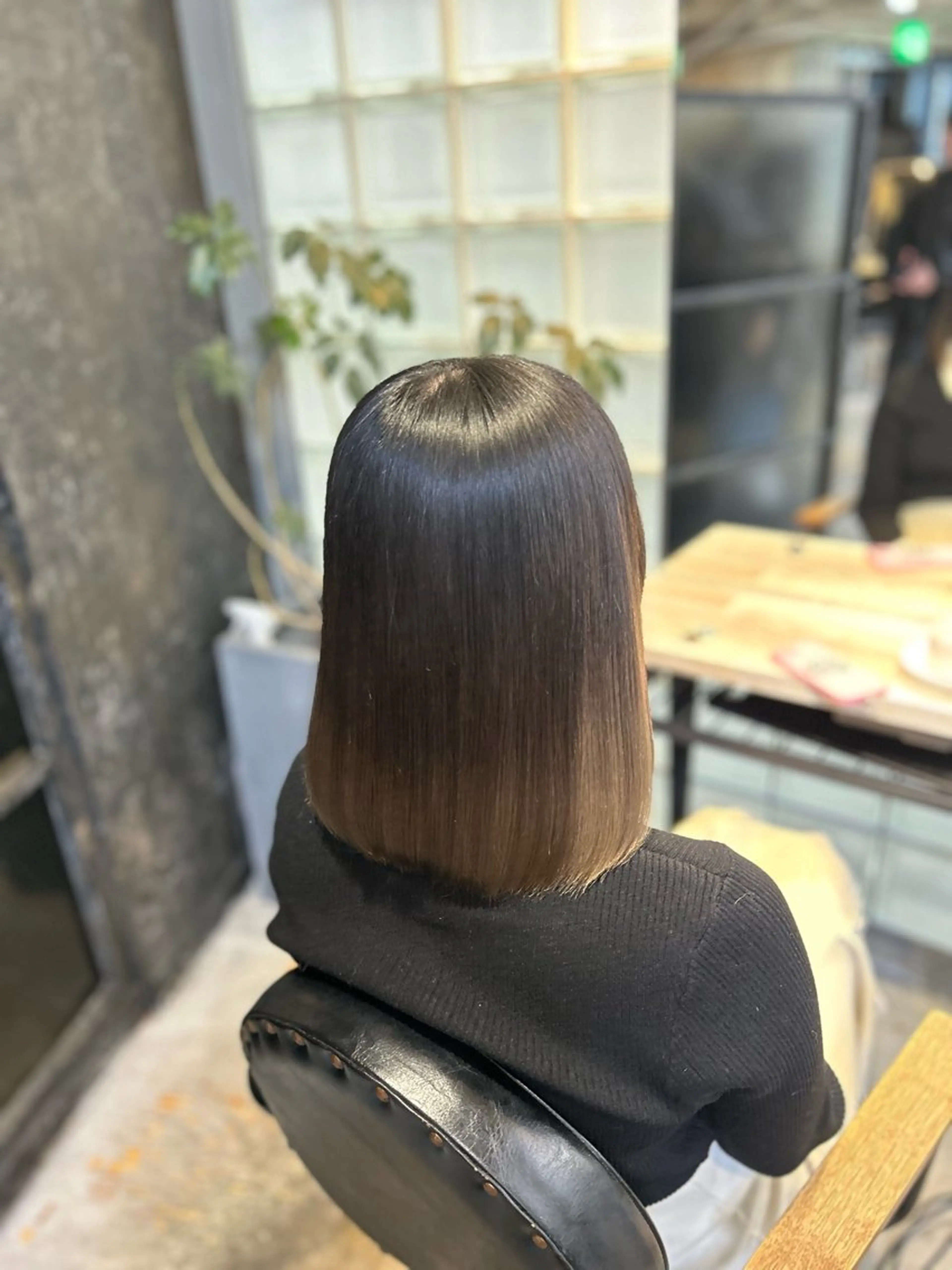 ミディアム 縮毛矯正 🌷ブリーチ縮毛矯正 /mina🌷のヘアスタイル