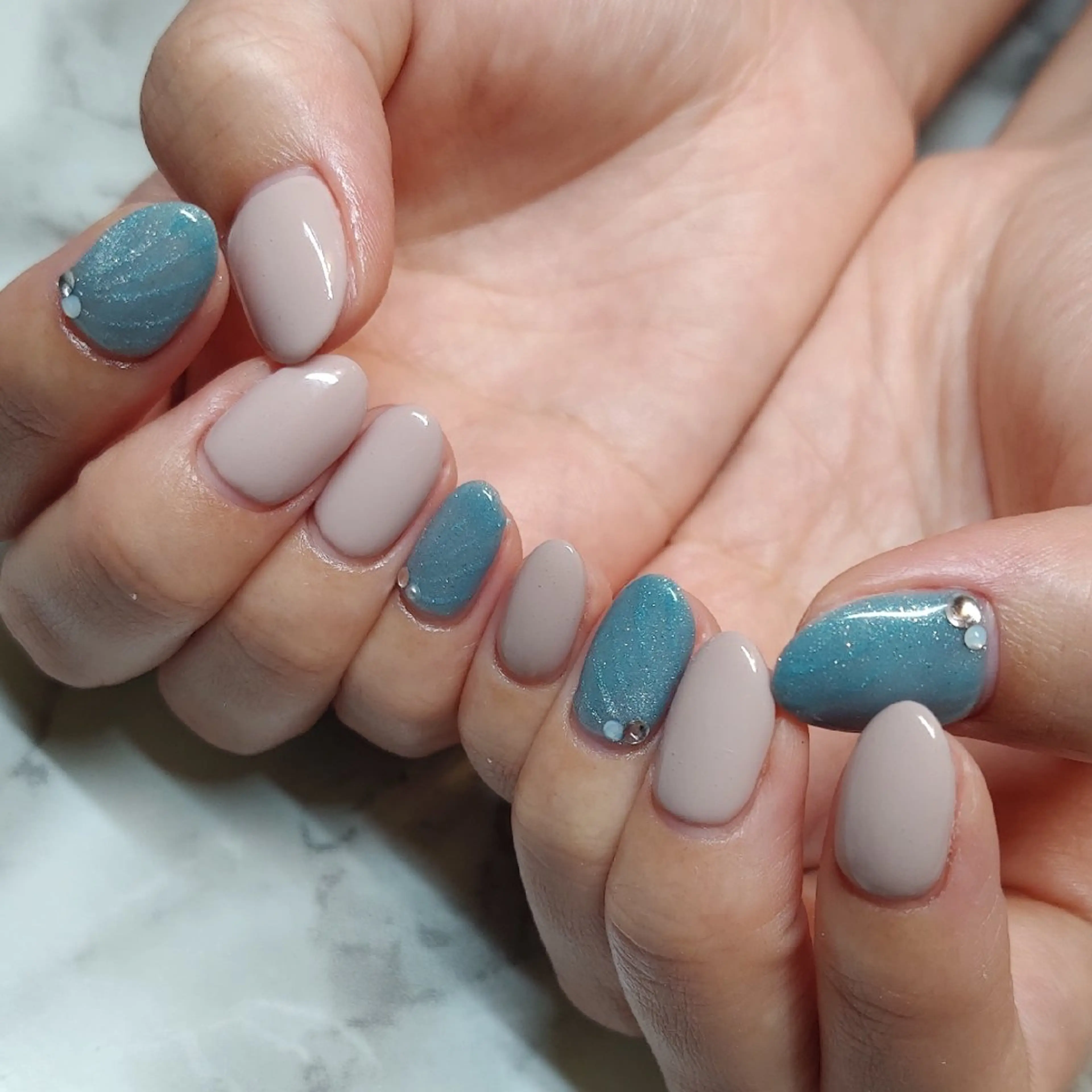 ネイル マグネットネイル ジェヌインネイル 河内のネイルデザイン