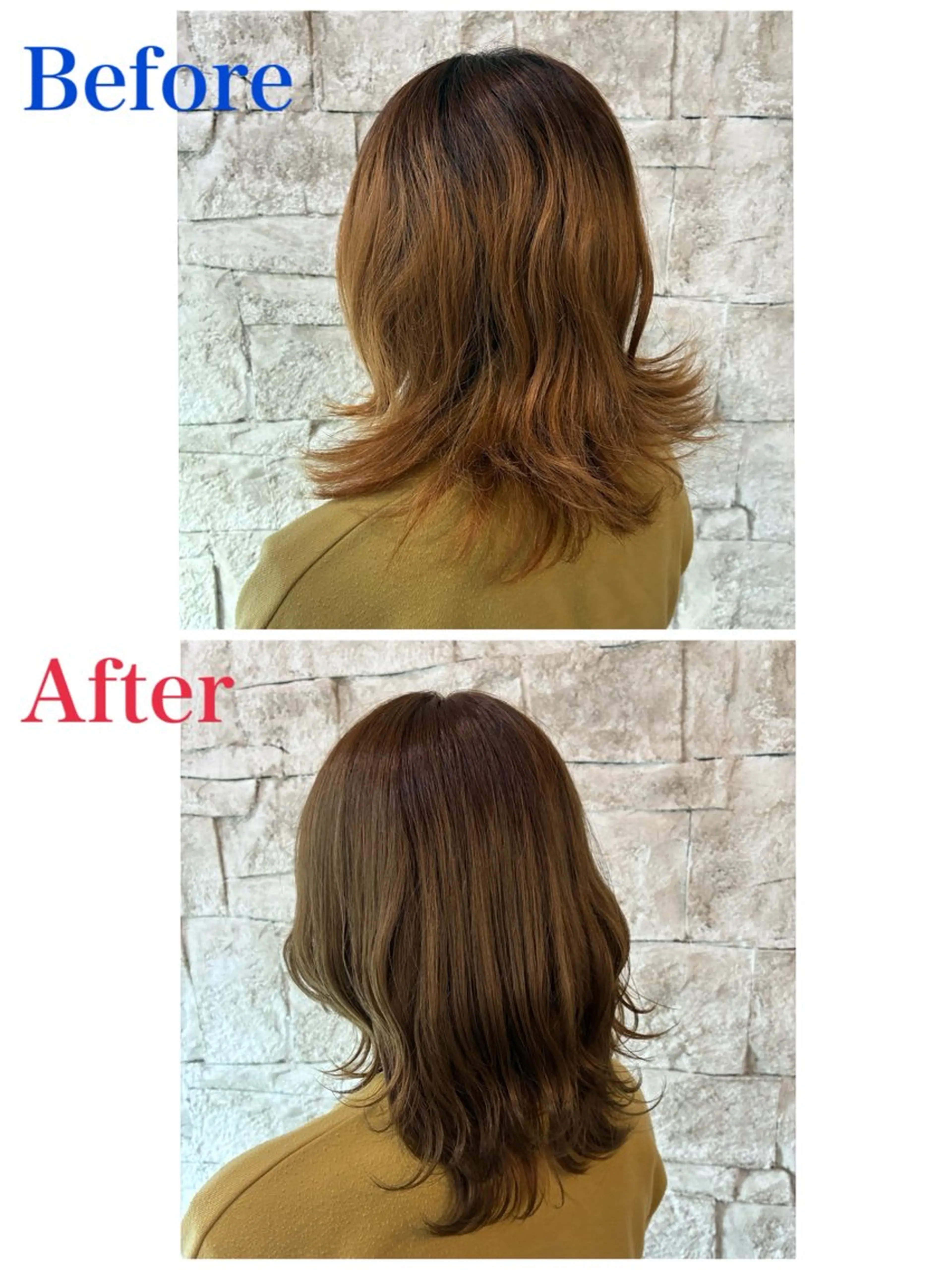 カラー ベージュカラー オリーブベージュ ヘアカラー お褒めの口コミ多数✨ 美髪カラー/浦本冴絵のヘアスタイル