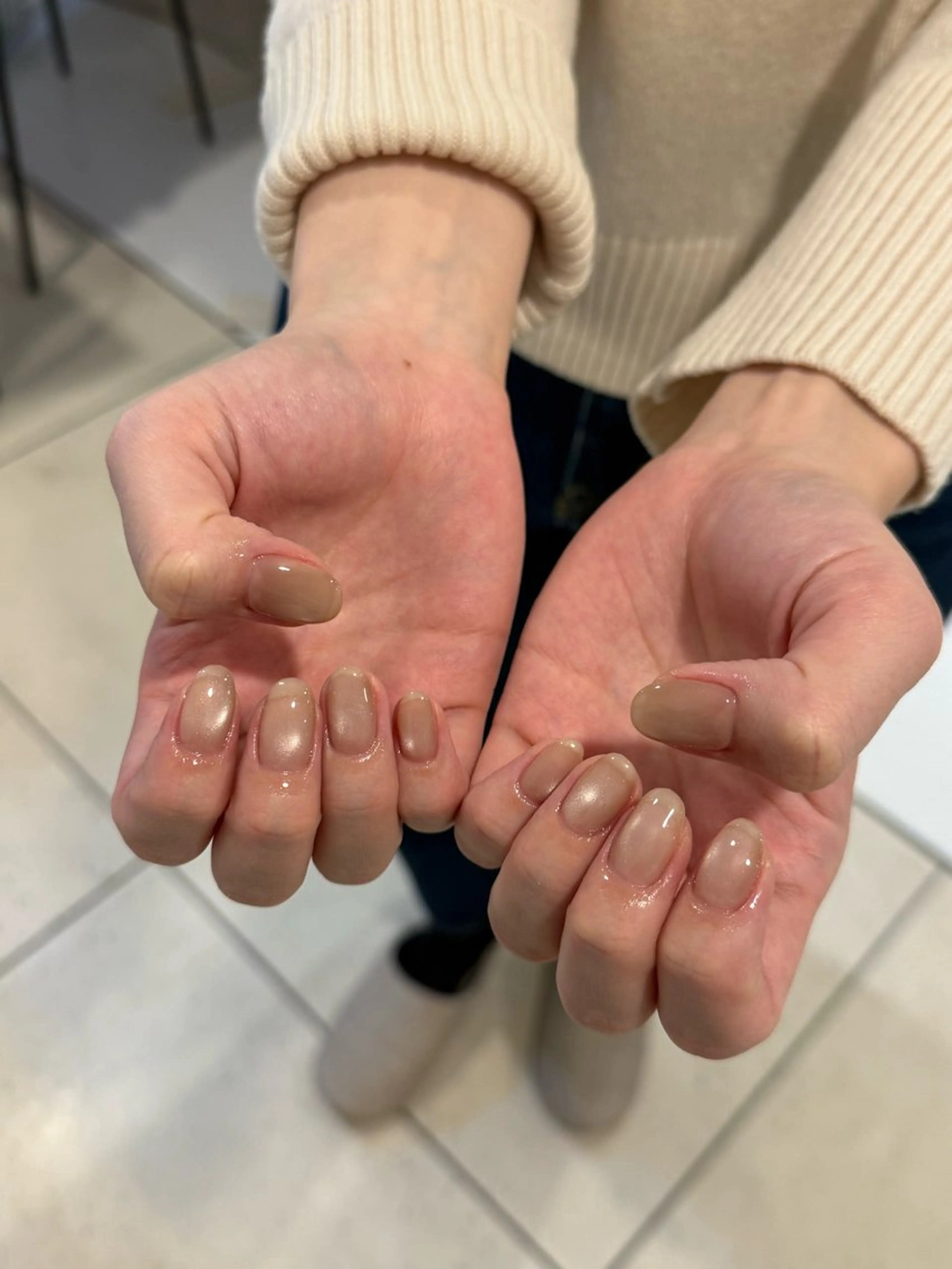 ネイル クリアネイル マグネットネイル ハンドネイル lumuu.所属・lumuu. Mizukiのネイルデザイン