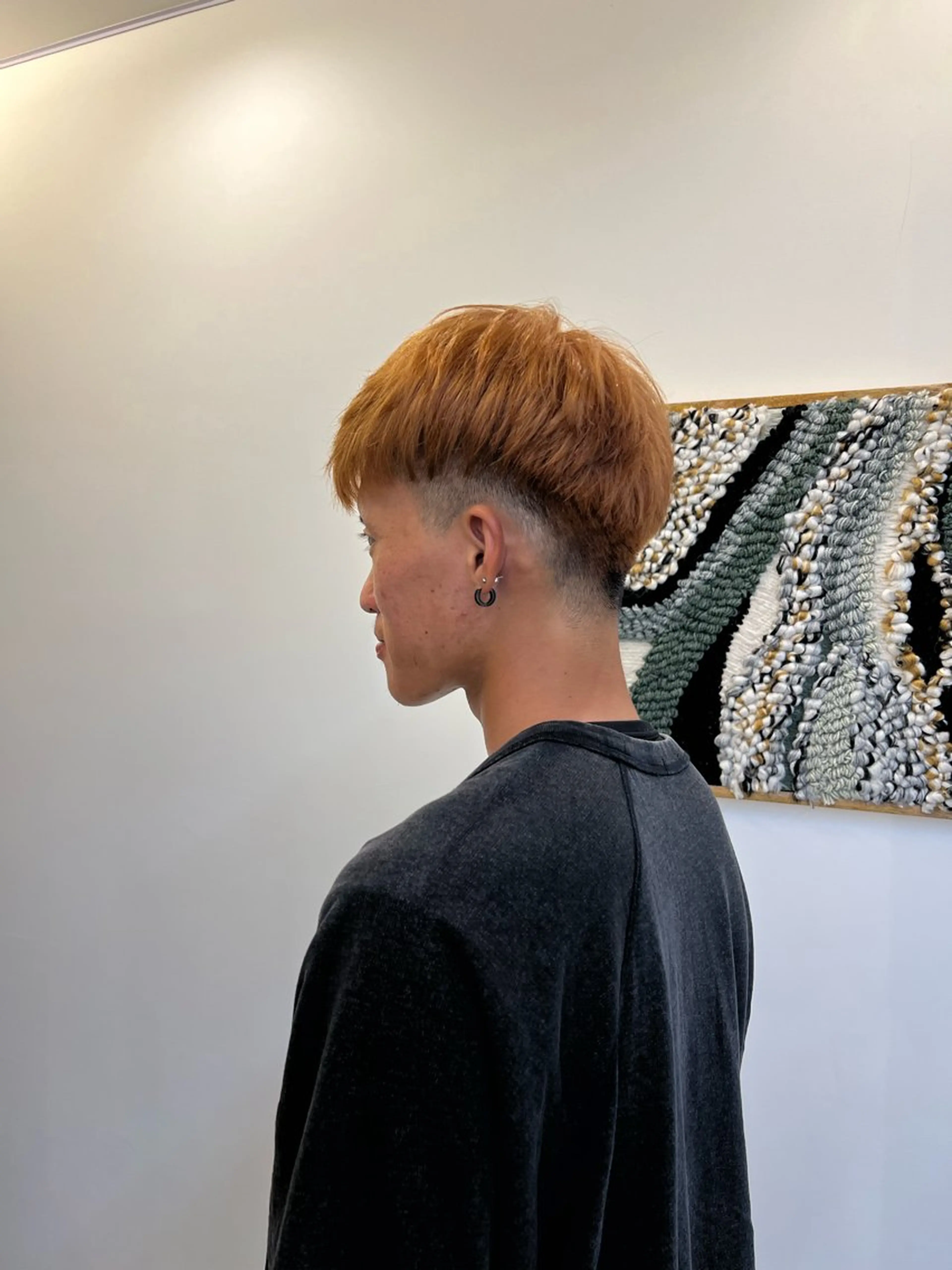 メンズ ツーブロック カット 丸田 美沙希のヘアスタイル