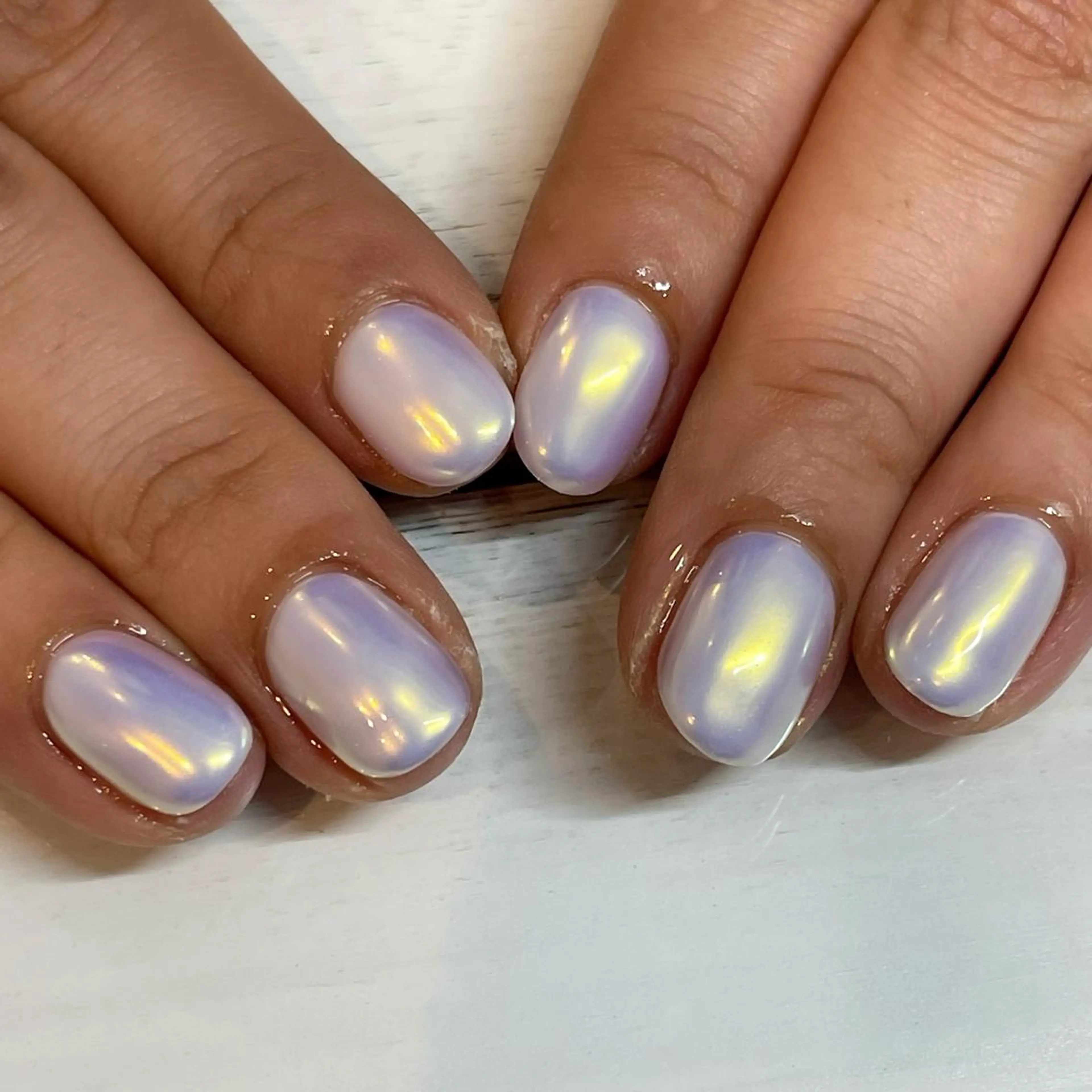 ネイル ミラーネイル Serenity by Mari所属・Shinozaki mariのネイルデザイン