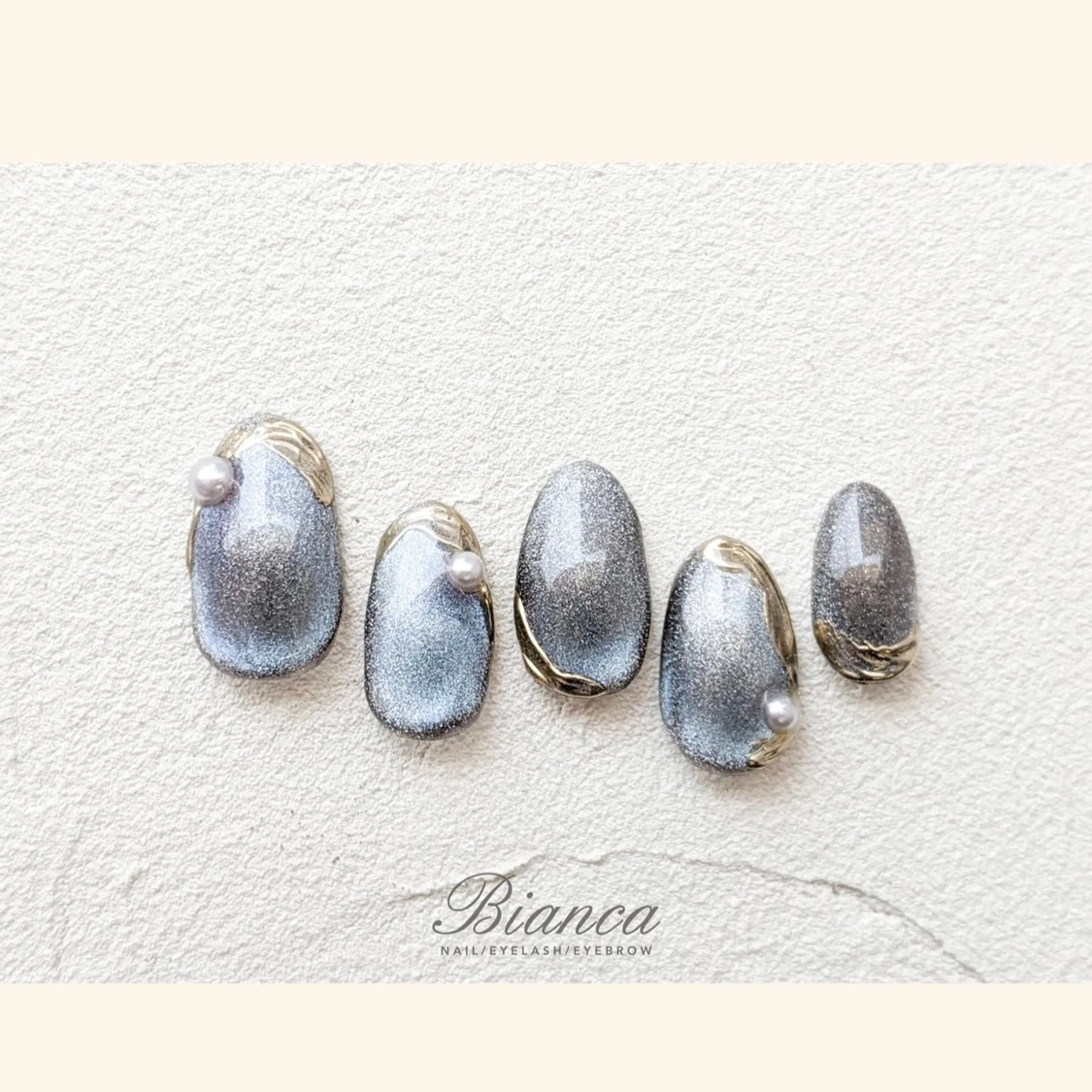 ネイル Bianca赤羽 松元🥣🫧のネイルデザイン