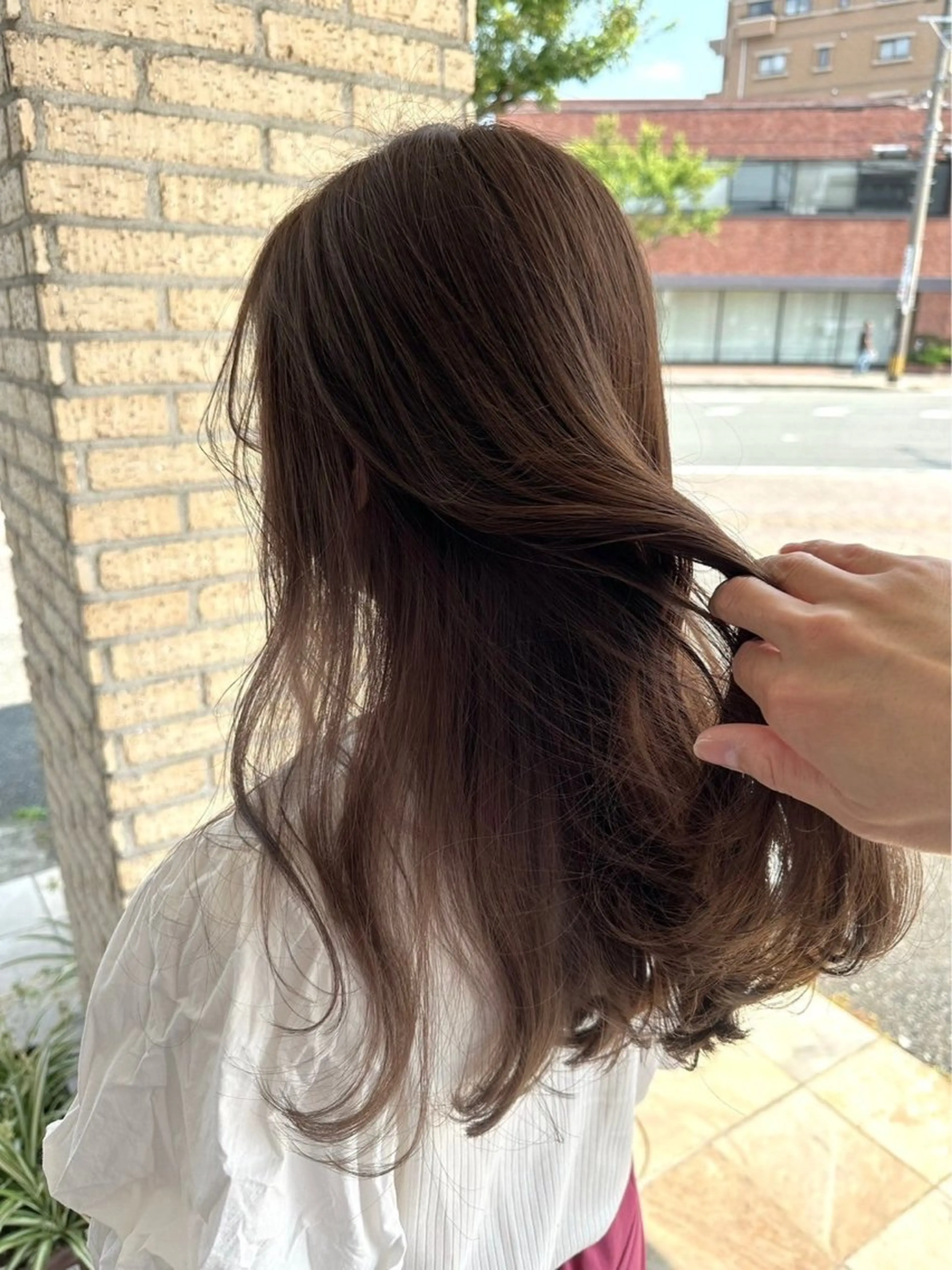 カラー 中川 雅のヘアスタイル