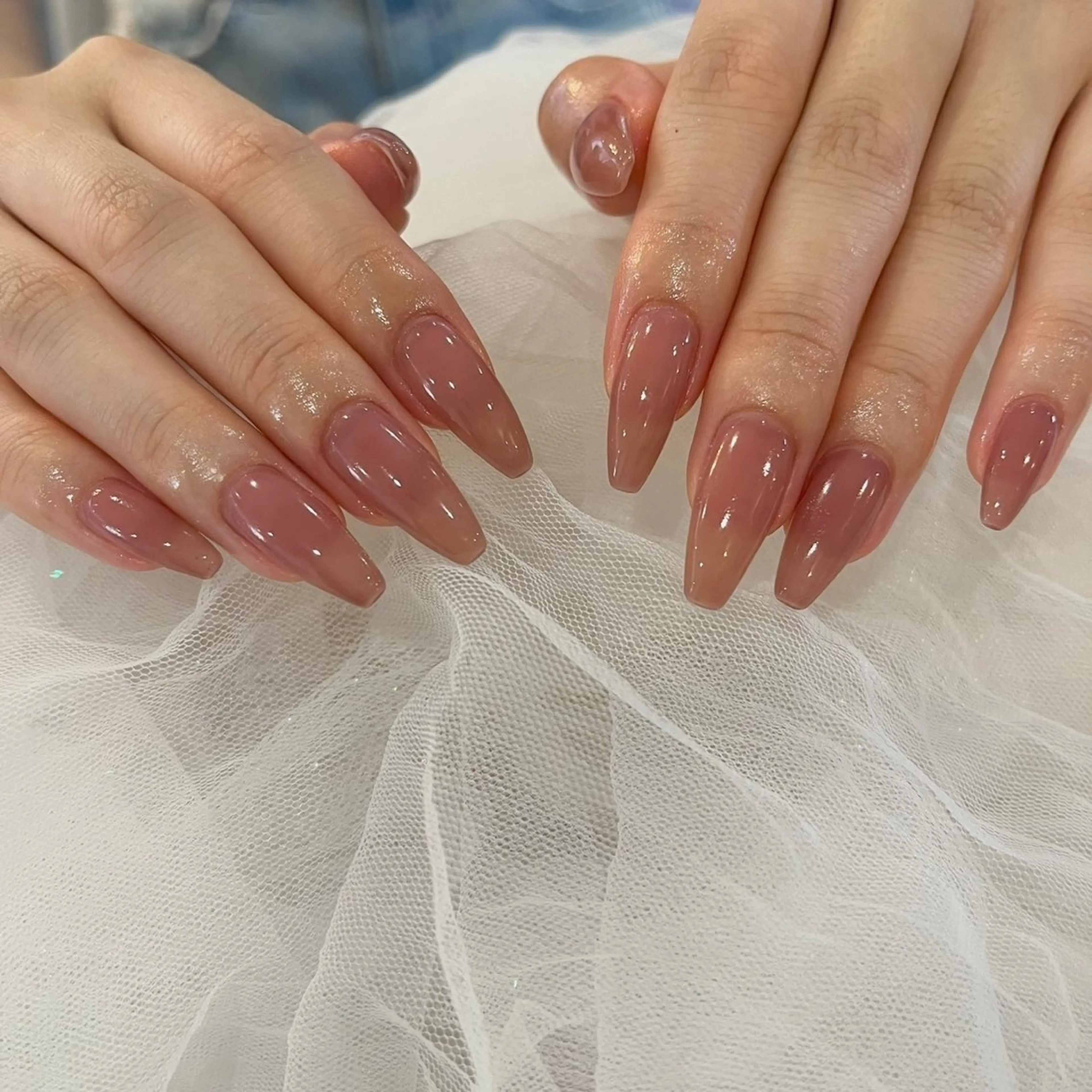 【12月限定】⚠️当日予約、当日来店限定⚠️2000円引き！【長さ出し10本+ワンカラー💅🏻】オフありの写真