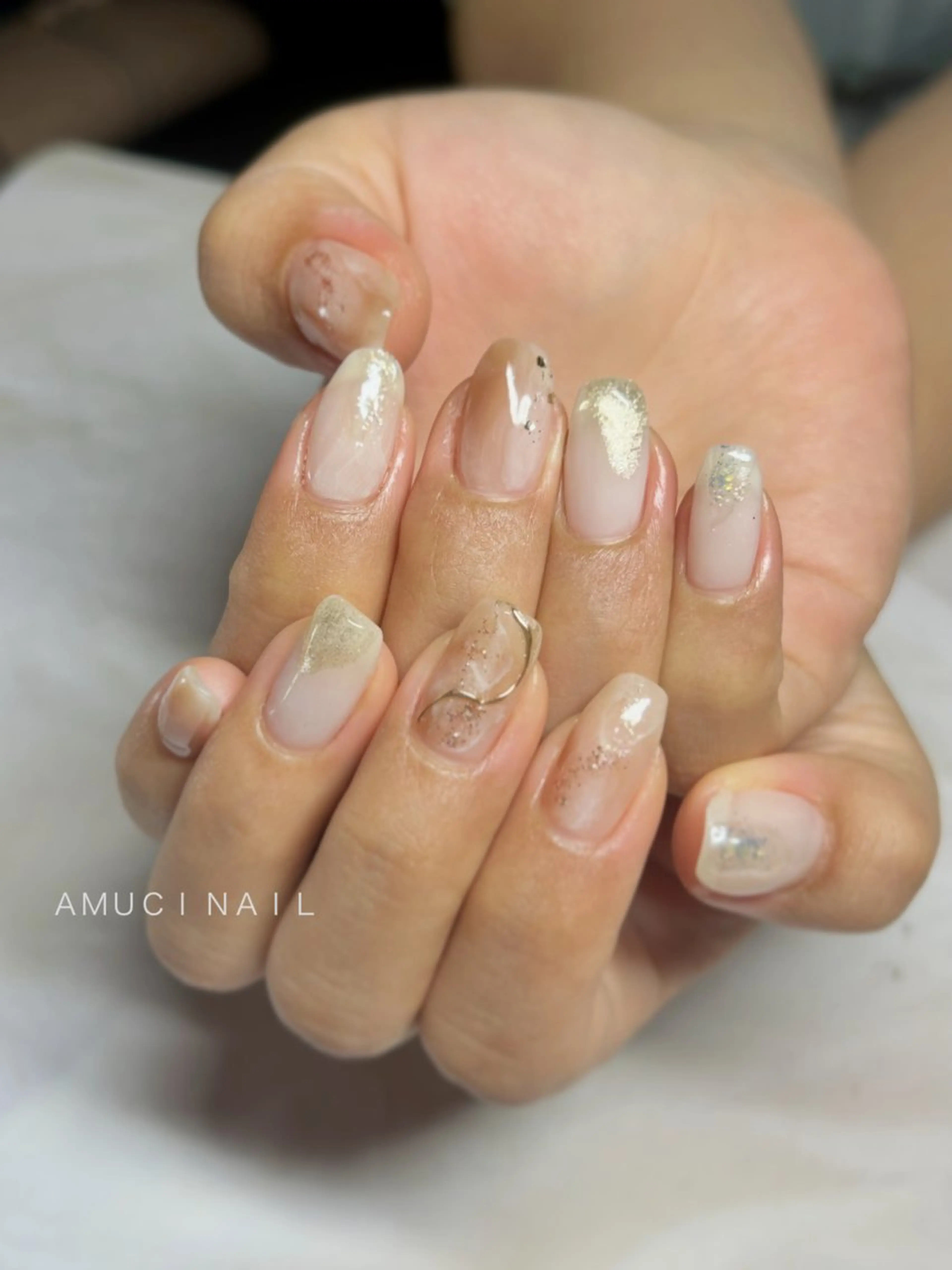 ネイル ハンドネイル Bar CLAN -Nail-所属・AMUCI NAIL Shihomiのネイルデザイン