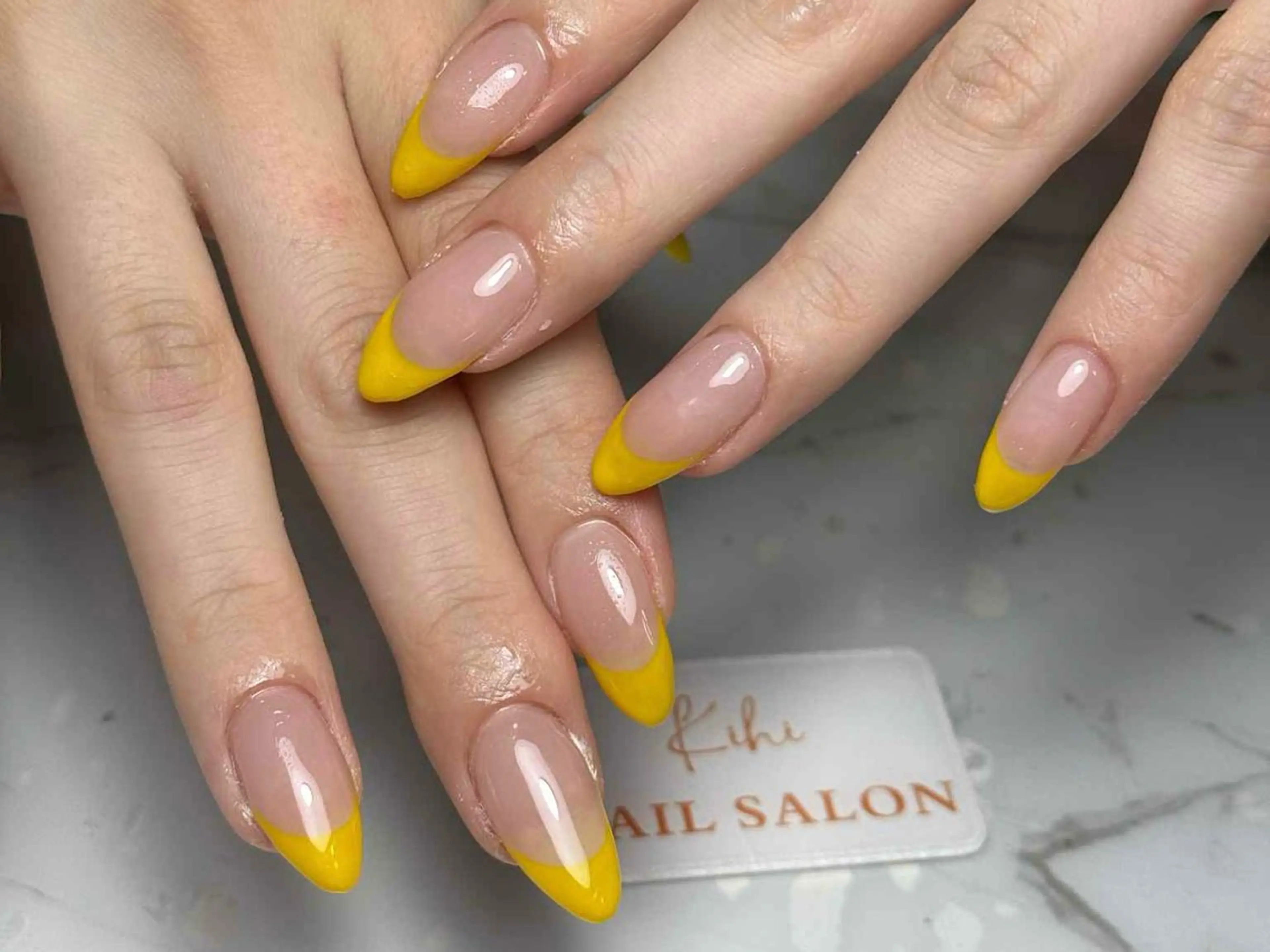 ネイル アートネイル フレンチネイル ジェルネイル グラデーション 韓国ネイル ハンドネイル ハンドケア さくら💮💮 【オフ無料】のネイルデザイン