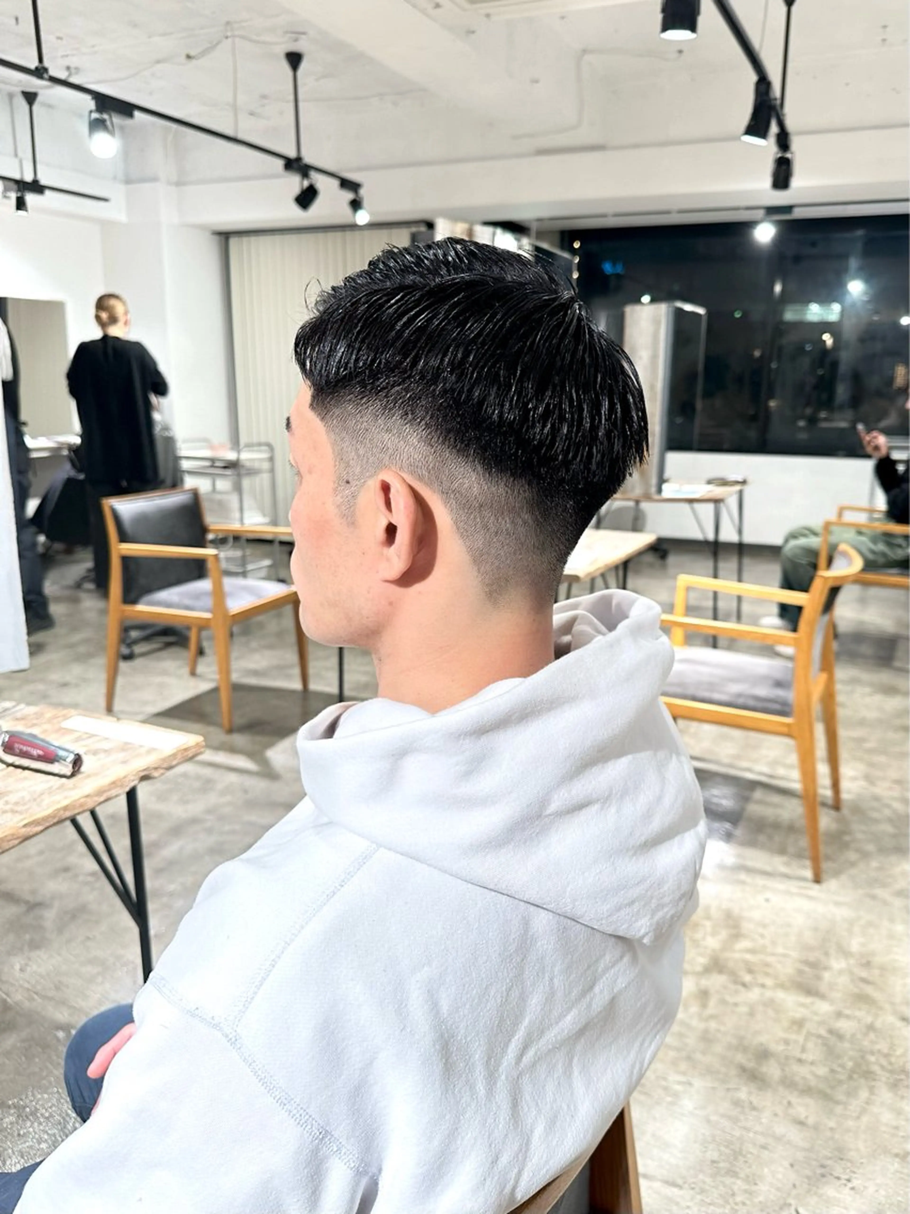 メンズ フェードカット 七三 カット 骨格補正施術/メンズ 専門美容師/YUYAのヘアスタイル