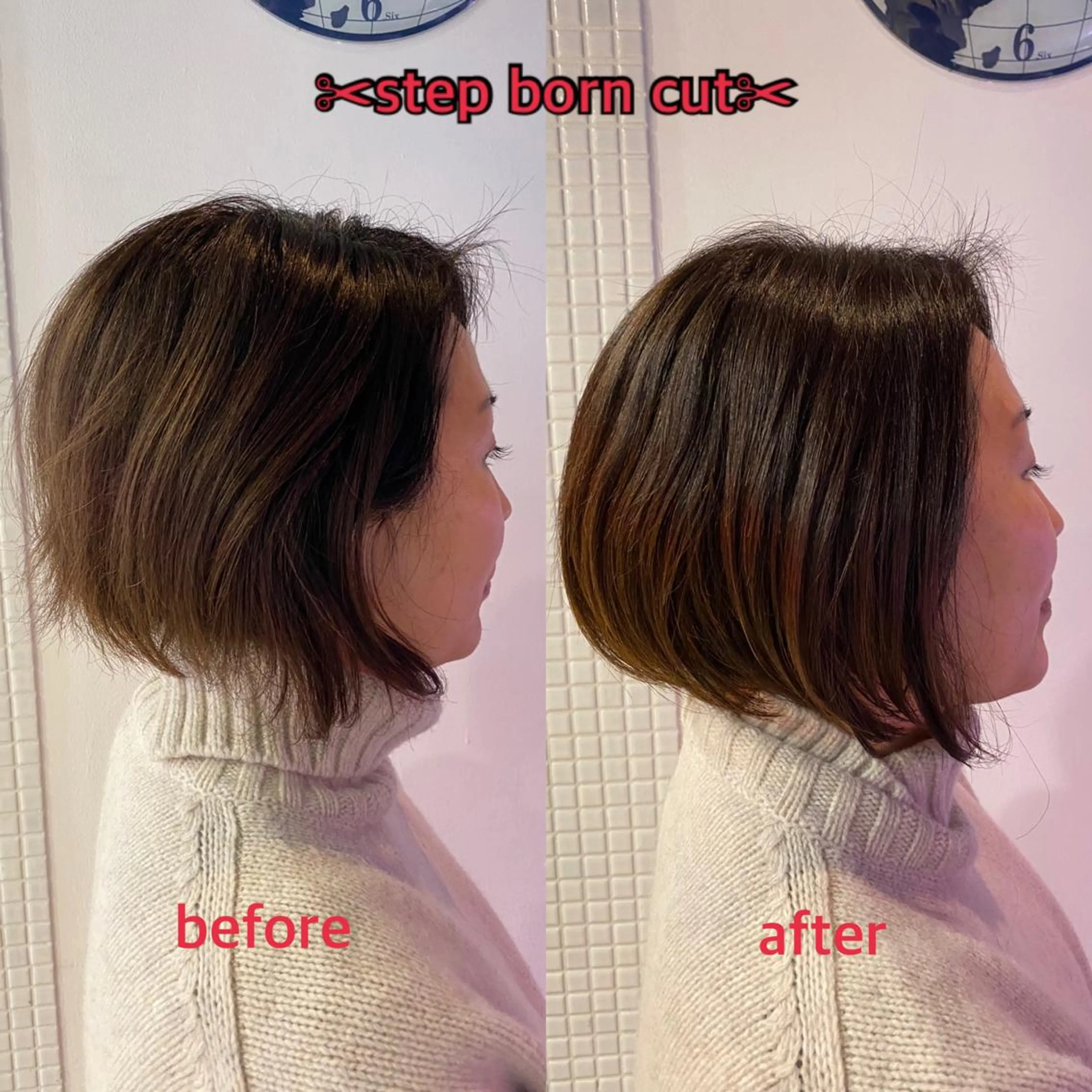 ショート 小顔カット カット studioα＋所属・やまぐち としお【日暮里】のヘアスタイル