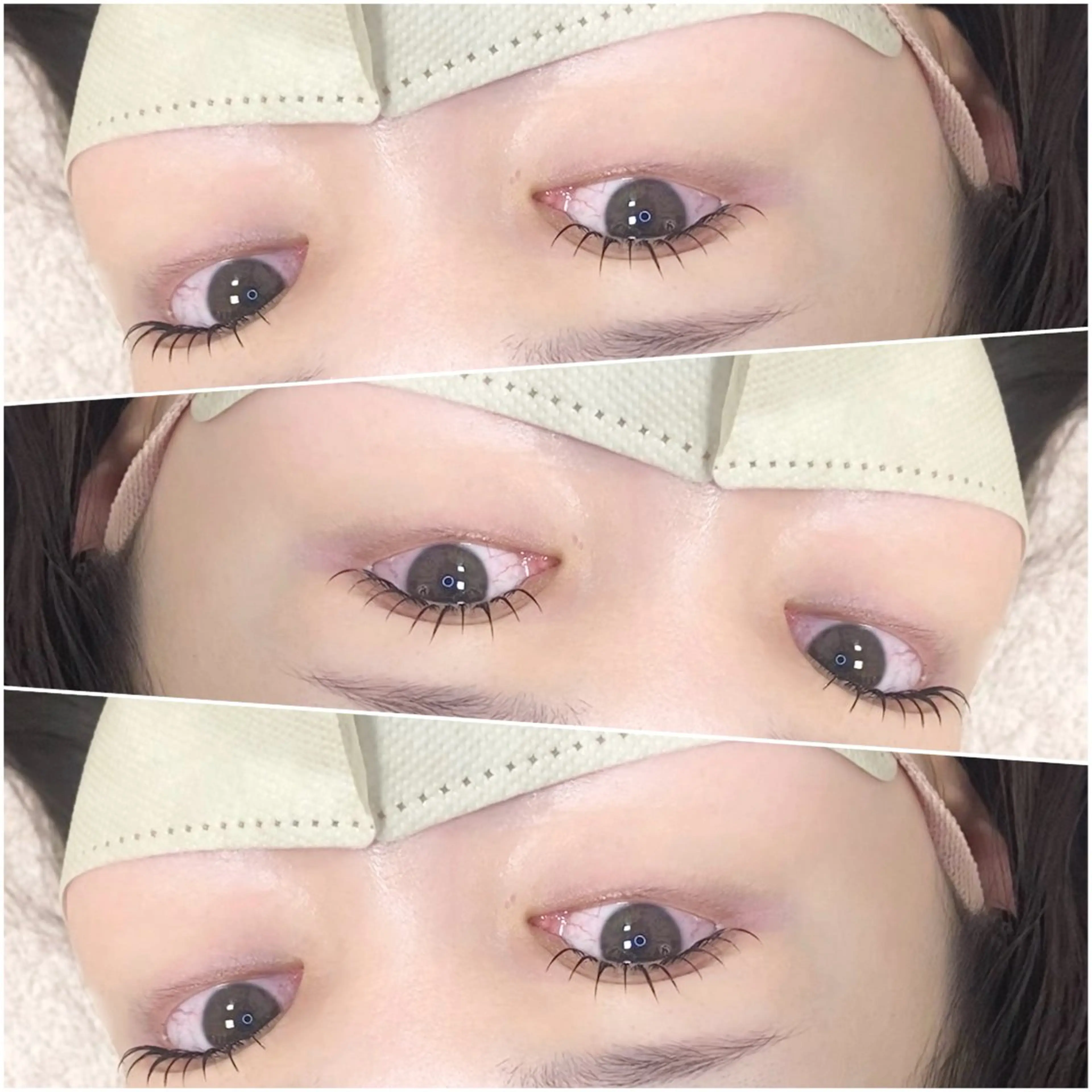 マツエク・マツパ 束感まつ毛 韓国風マツエク ナチュラル パリジェンヌラッシュリフト まつげパーマ マツパ viviAiles ♡⃛ Ruiのマツエク・マツパデザイン