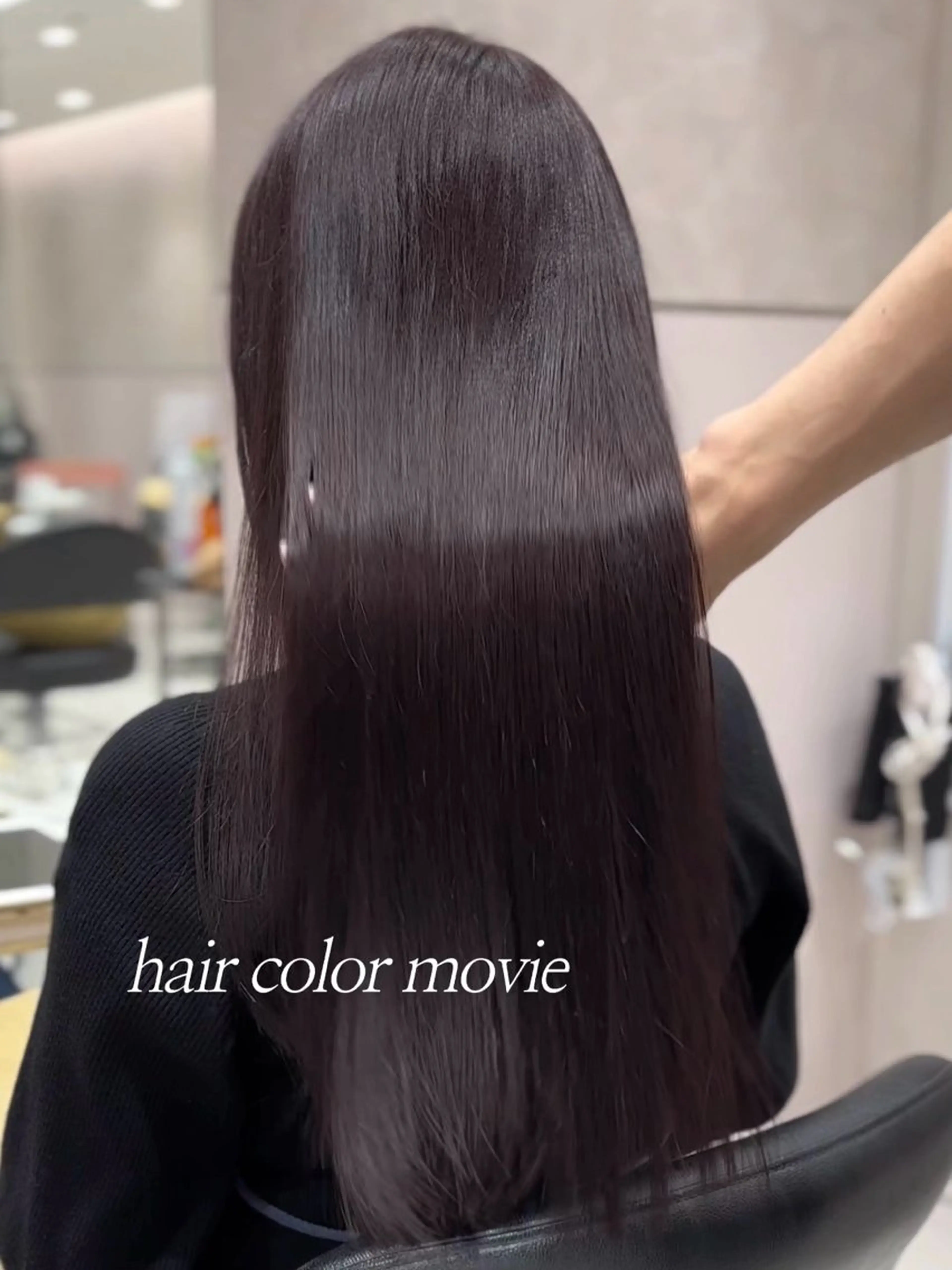 ロング カラー グレージュ ラベンダーカラー ラベンダーグレージュ ラベンダーグレー カット ヘアカラー トリートメント レイヤー/顔周り /透明感🩶高橋大のヘアスタイル