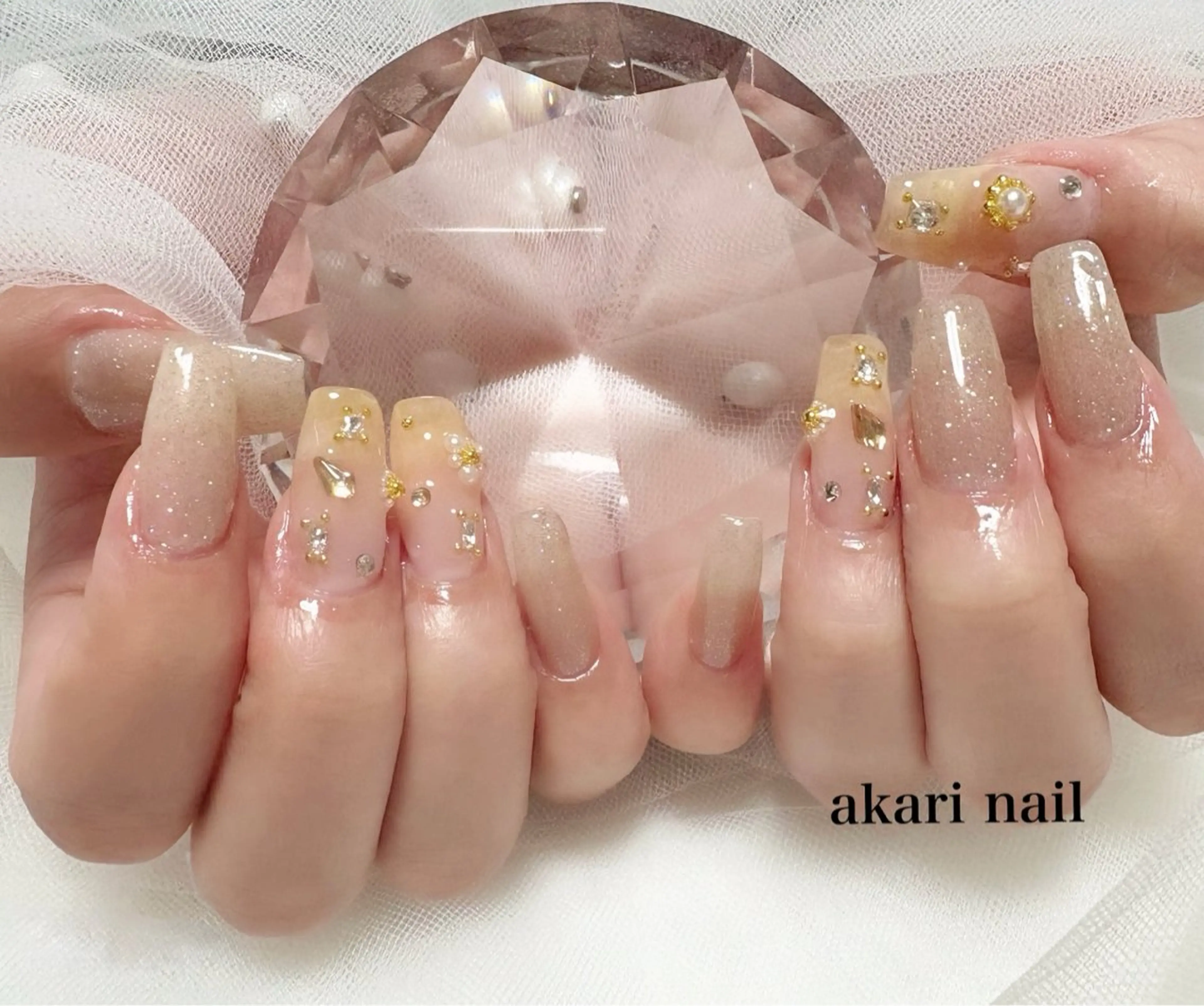 ネイル ハンドネイル AKARI nail💅のネイルデザイン