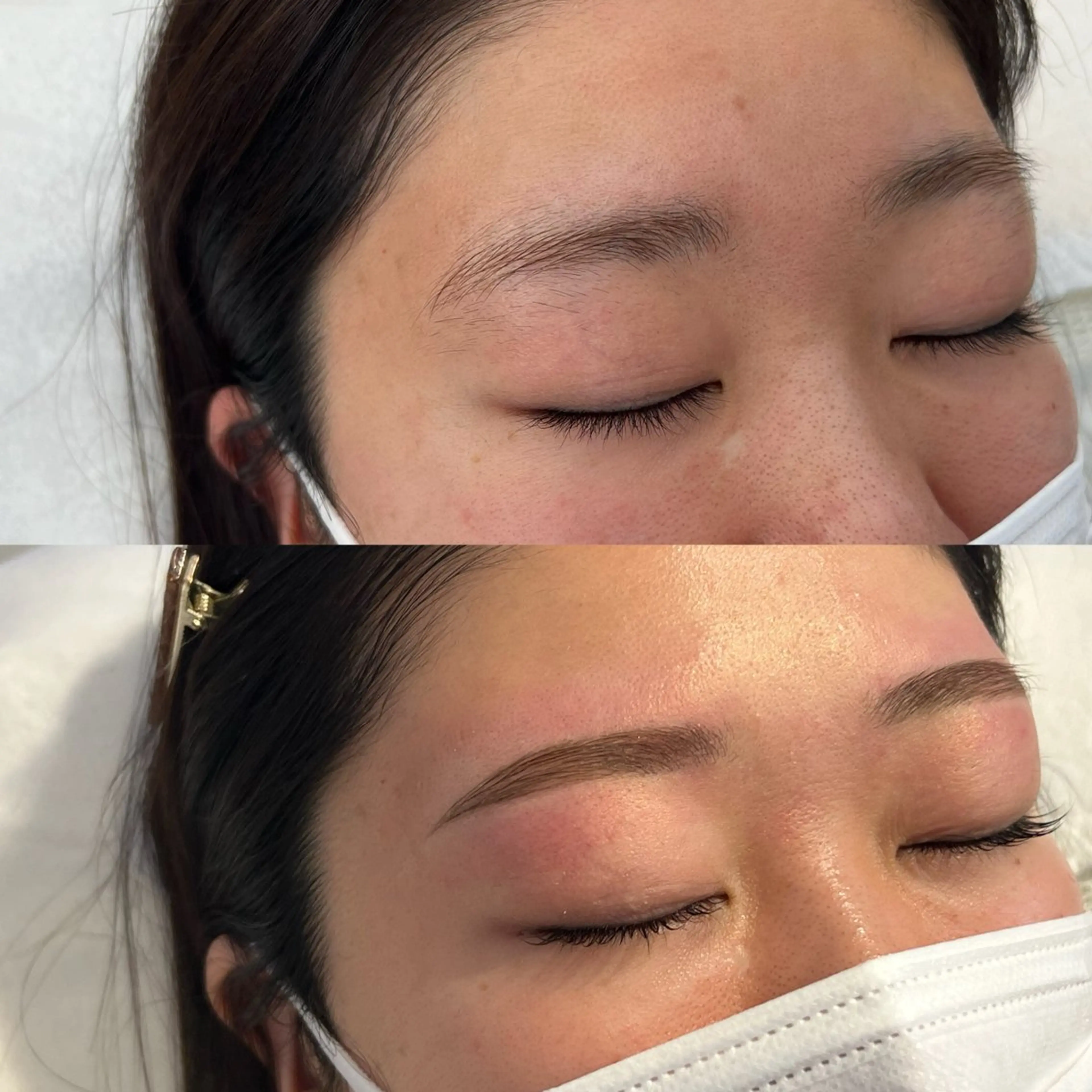 アイブロウ 眉毛ワックス脱毛 O kasumiのマツエク・マツパデザイン