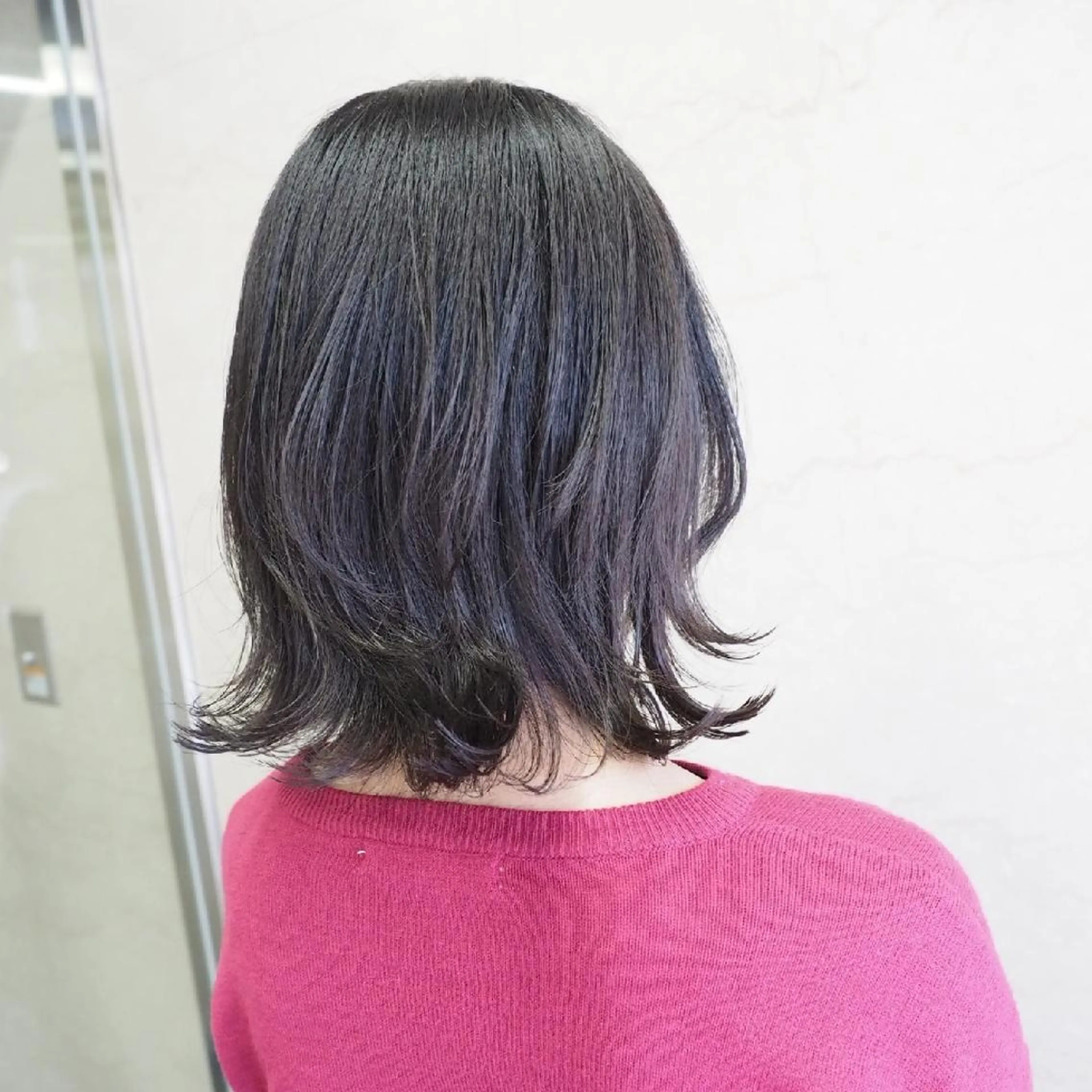 ミディアム キノシタ ナオユキのヘアスタイル