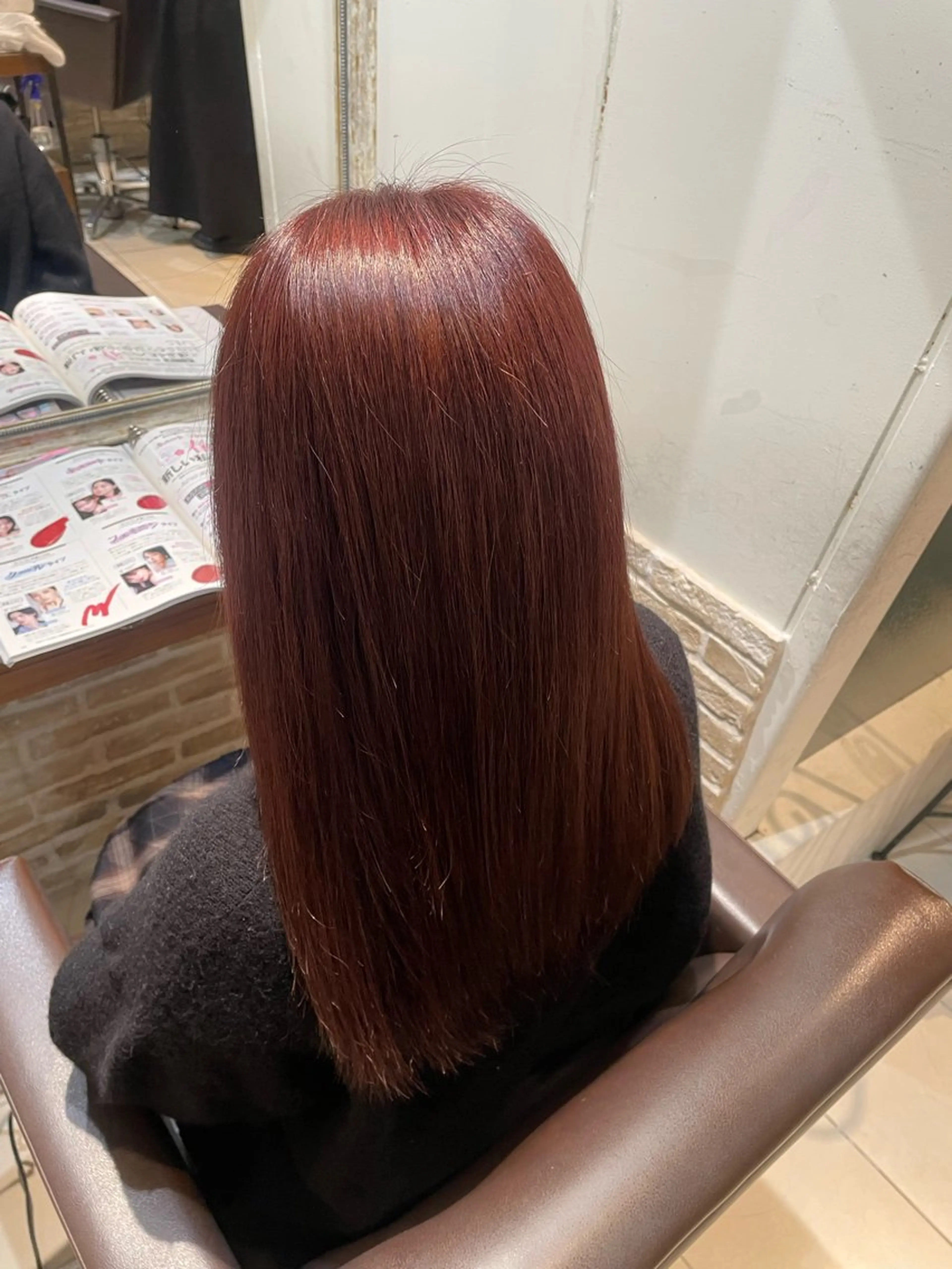 カラー ブラウンカラー ピンクカラー ヘアカラー トリートメント 韓国ヘア・髪質改善 🇰🇷💚RUIのヘアスタイル