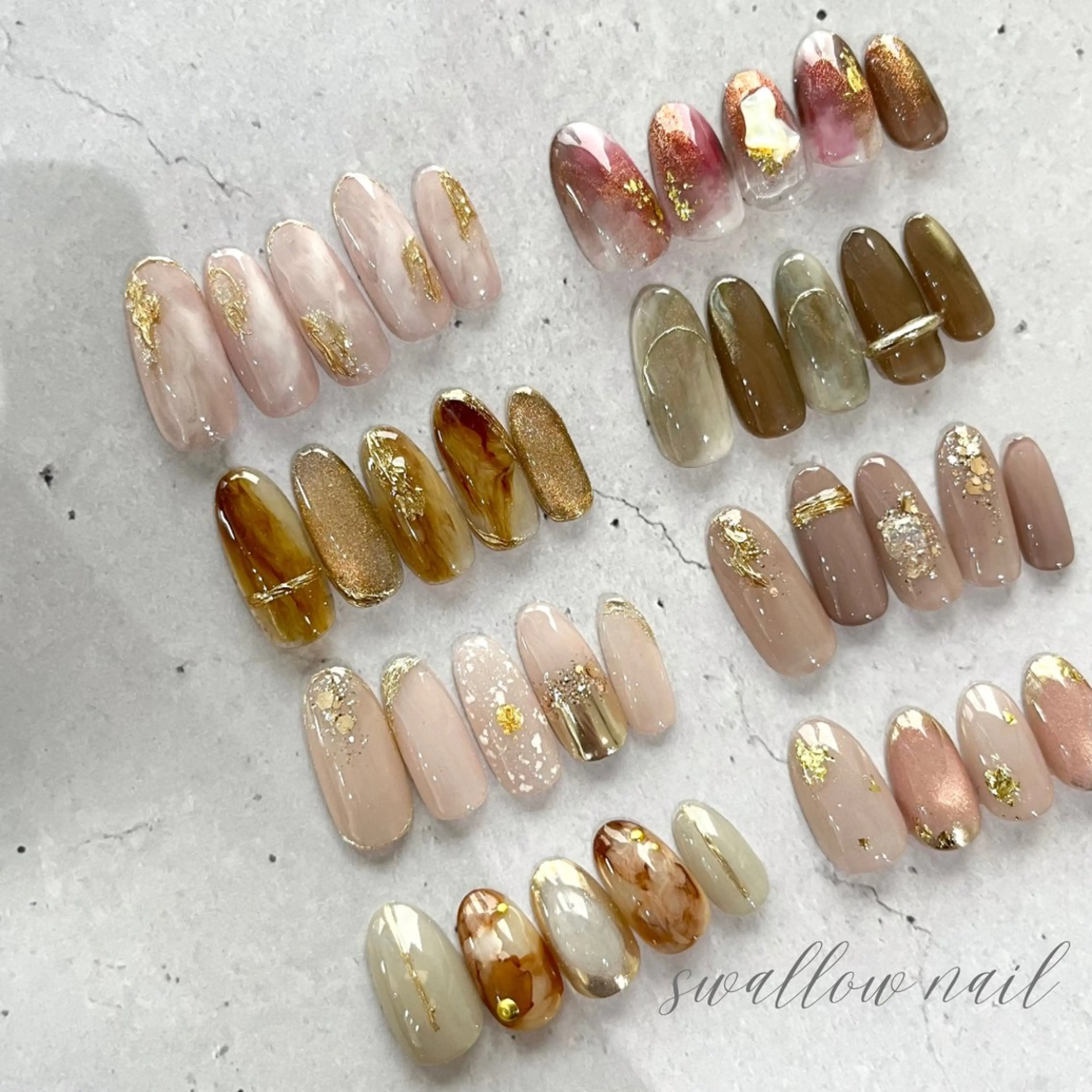 ネイル swallow nail所属・スワローネイル misatoのネイルデザイン