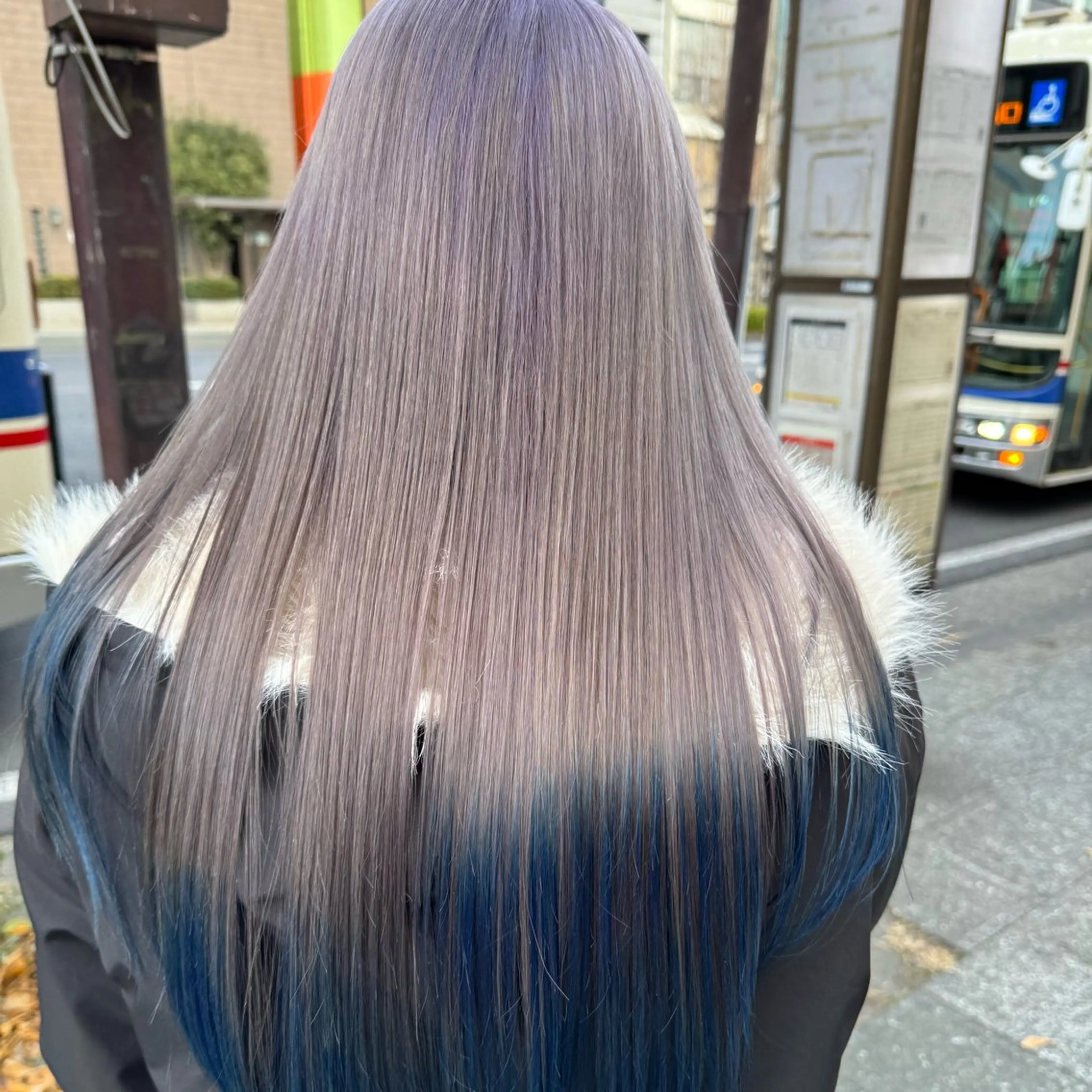 ロング GALAXY ＆BRELLA 水戸店所属・皆川 千奈実のヘアスタイル