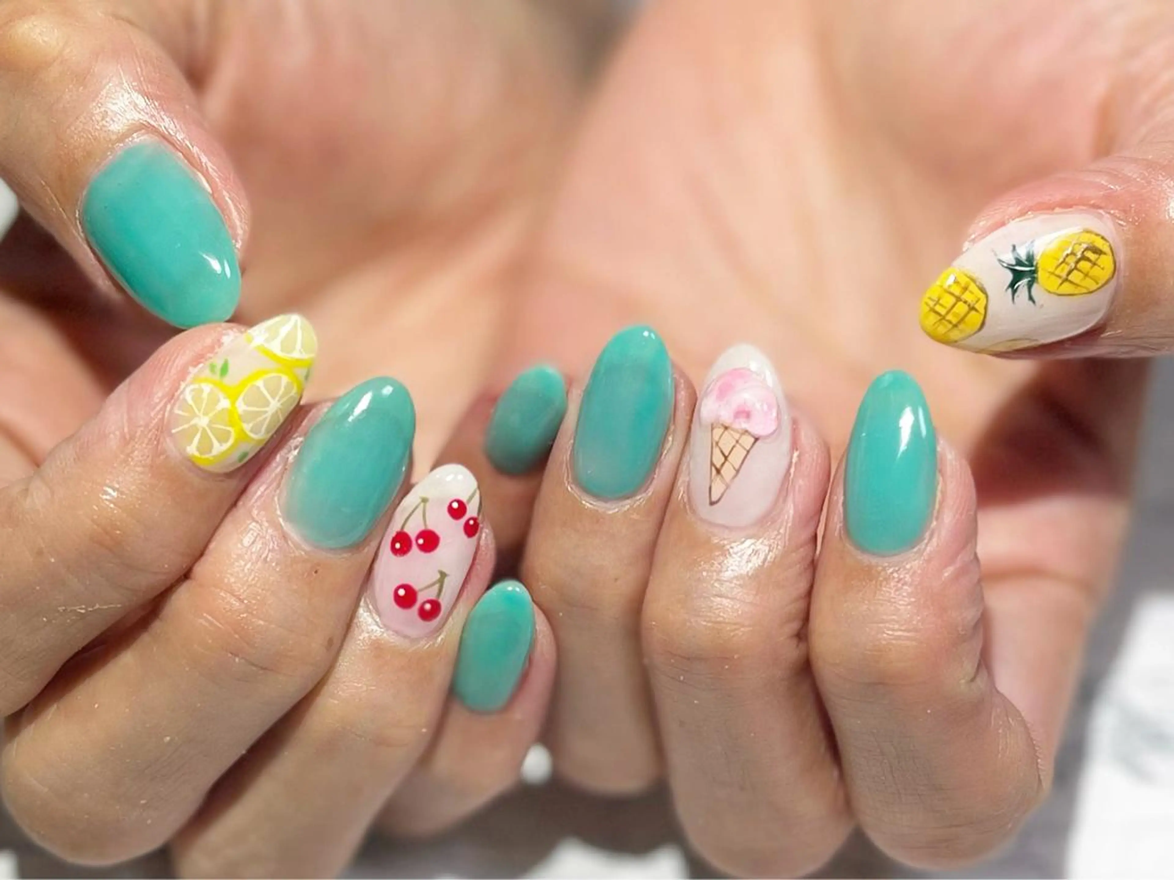 ネイル フットネイル ニュアンスネイル シンプルネイル 春ネイル 夏ネイル ネイル フフラ所属・nail fufla ♡yamane♡のネイルデザイン