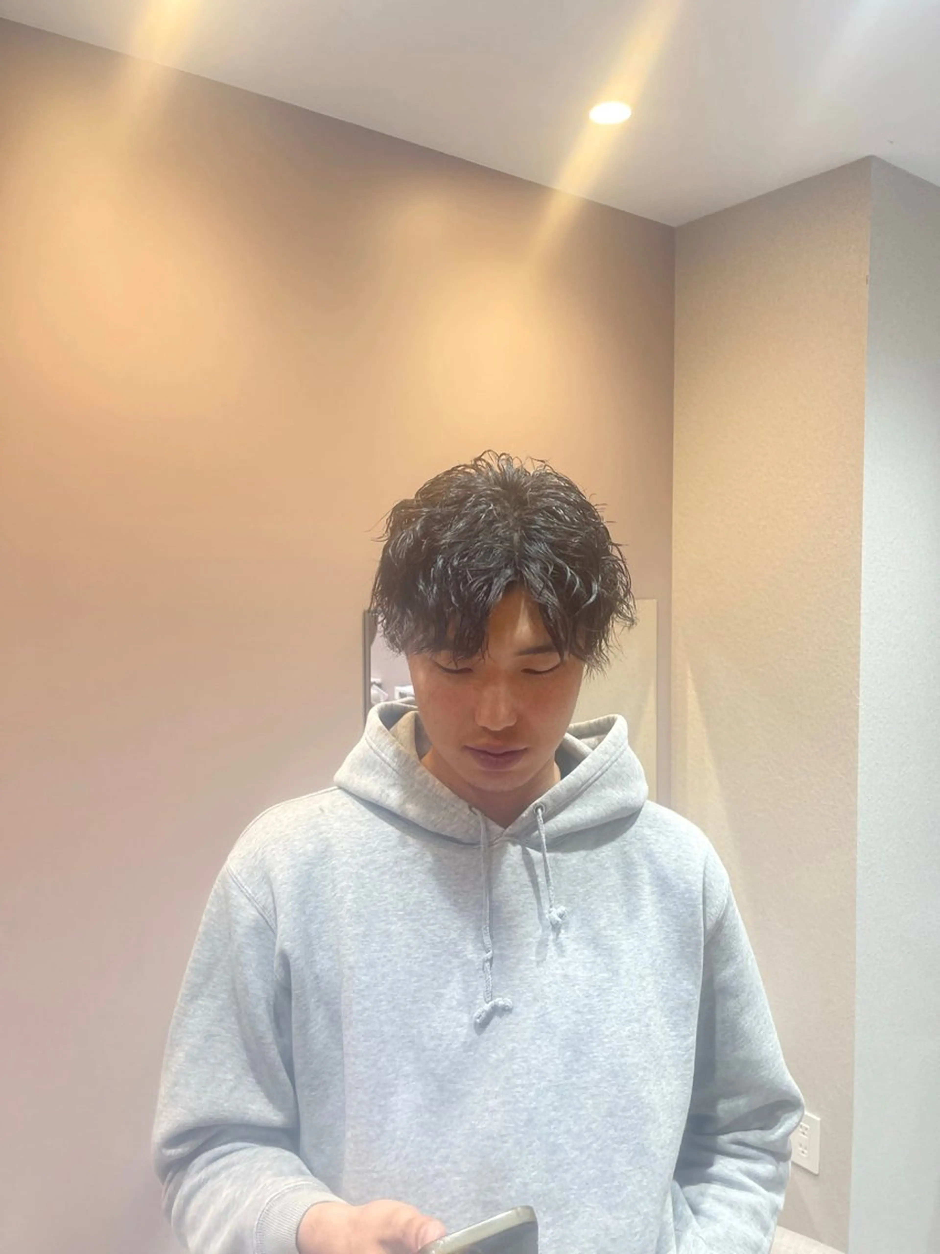 パーマ メンズ メンズ韓国風 メンズパーマ ツイストスパイラルパーマ 髪質改善 縮毛矯正 💫大曽根/髪質改善 /ゆうき💫のヘアスタイル