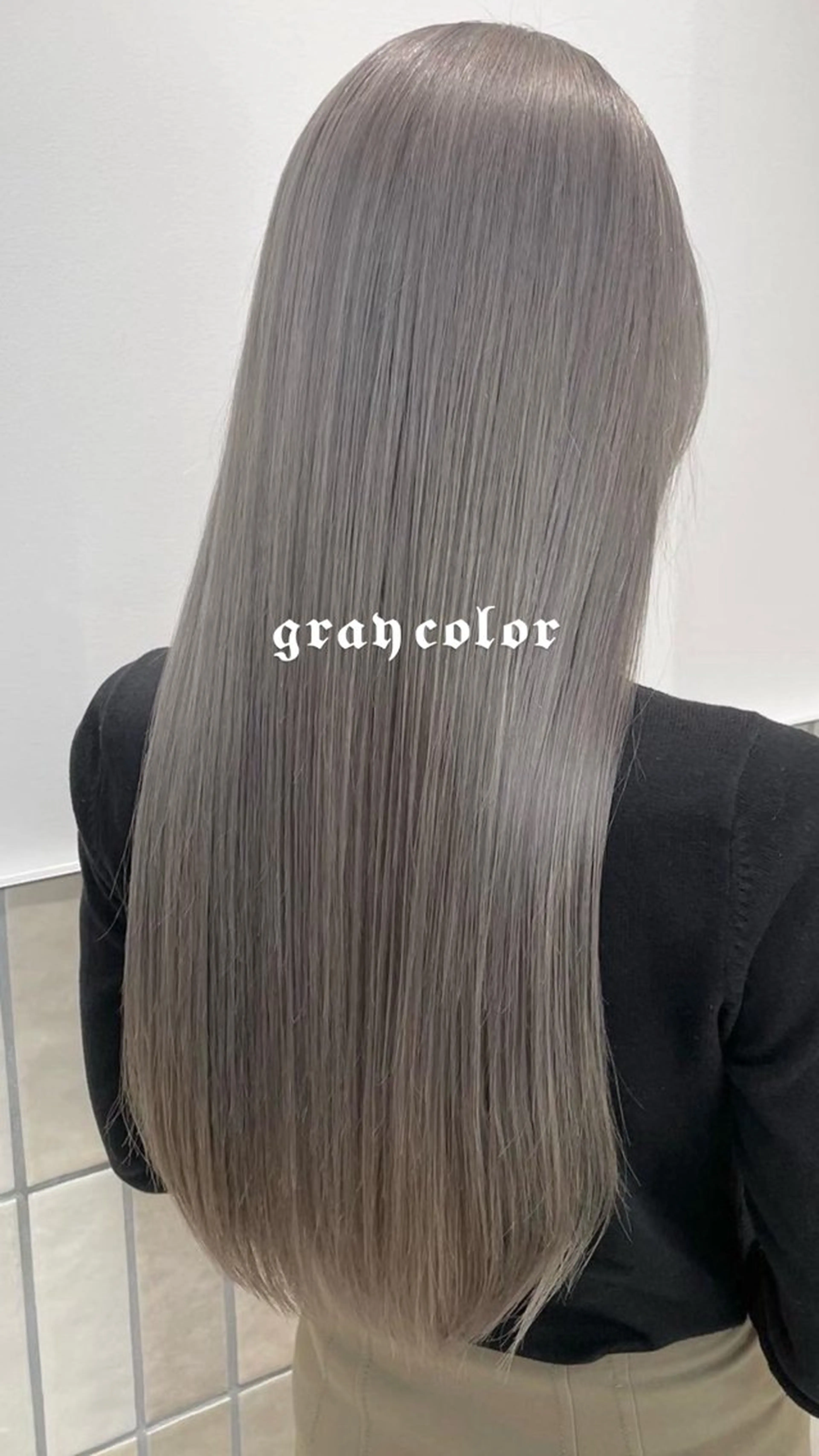 カラー ヘアカラー Reve by Lond仙台所属・カットモデル無料 8000円ハイトーンのヘアスタイル